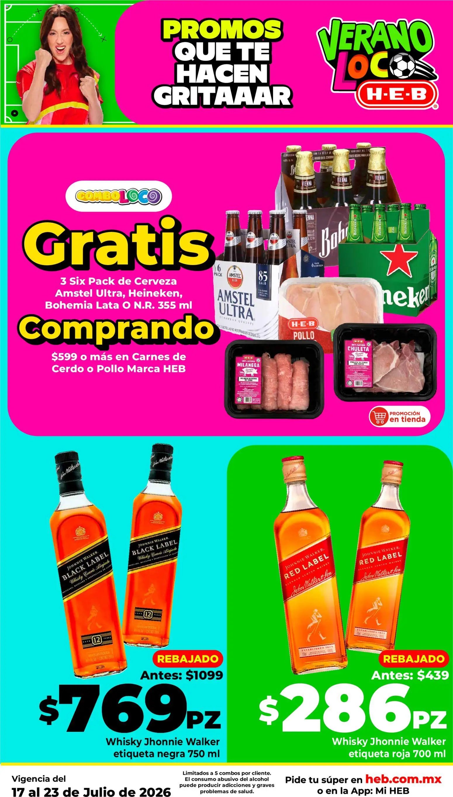 H-E-B oferta desde 17/07/2026 H-E-B folleto