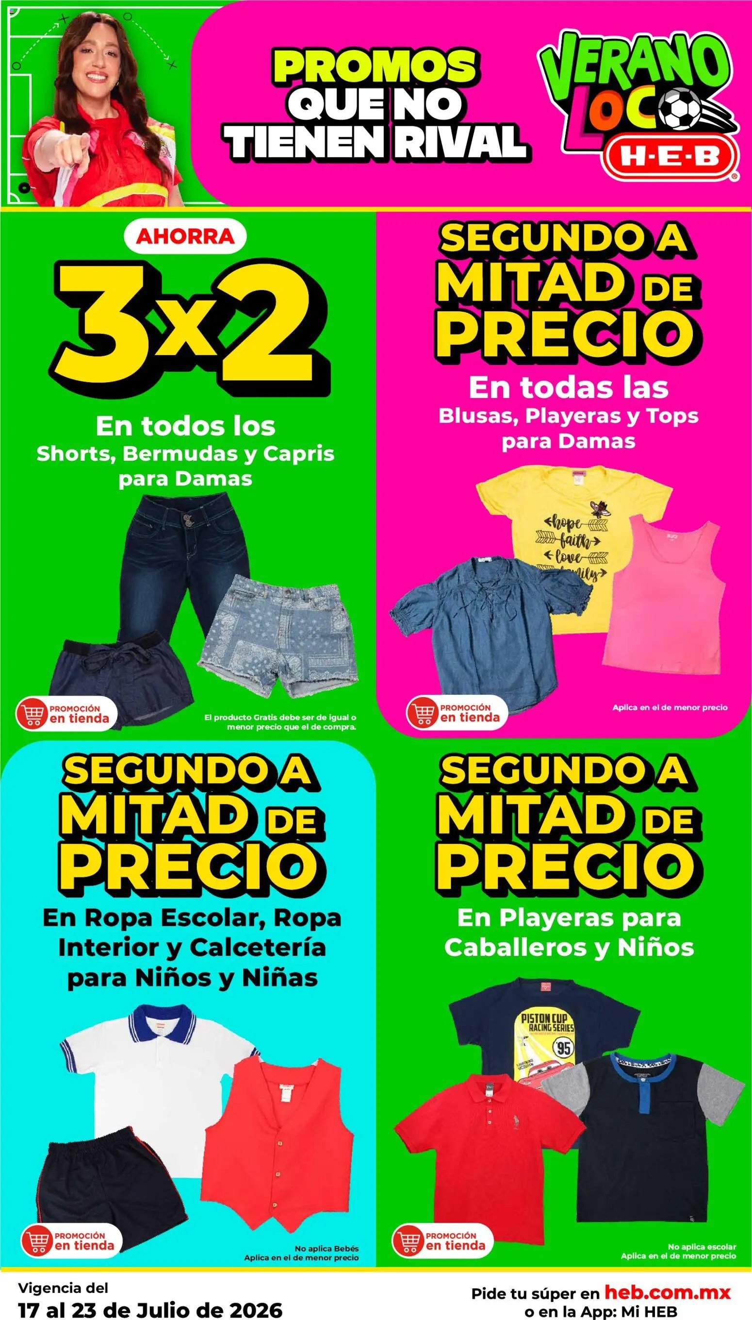 H-E-B oferta desde 17/07/2026 H-E-B folleto