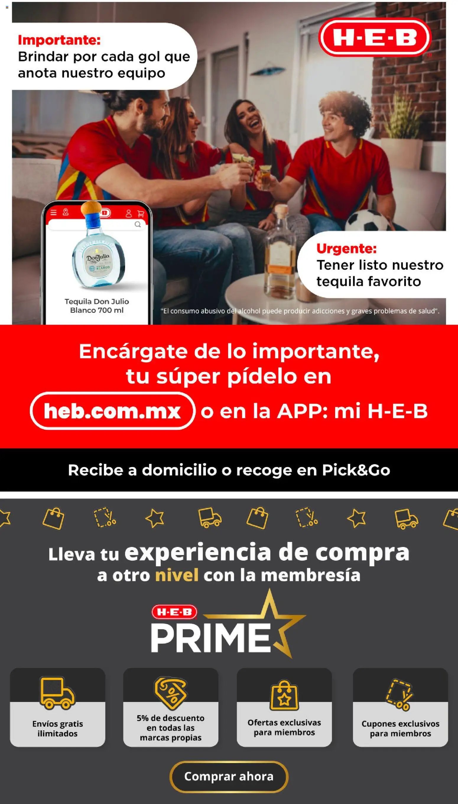 H-E-B oferta desde 17/07/2026 H-E-B folleto