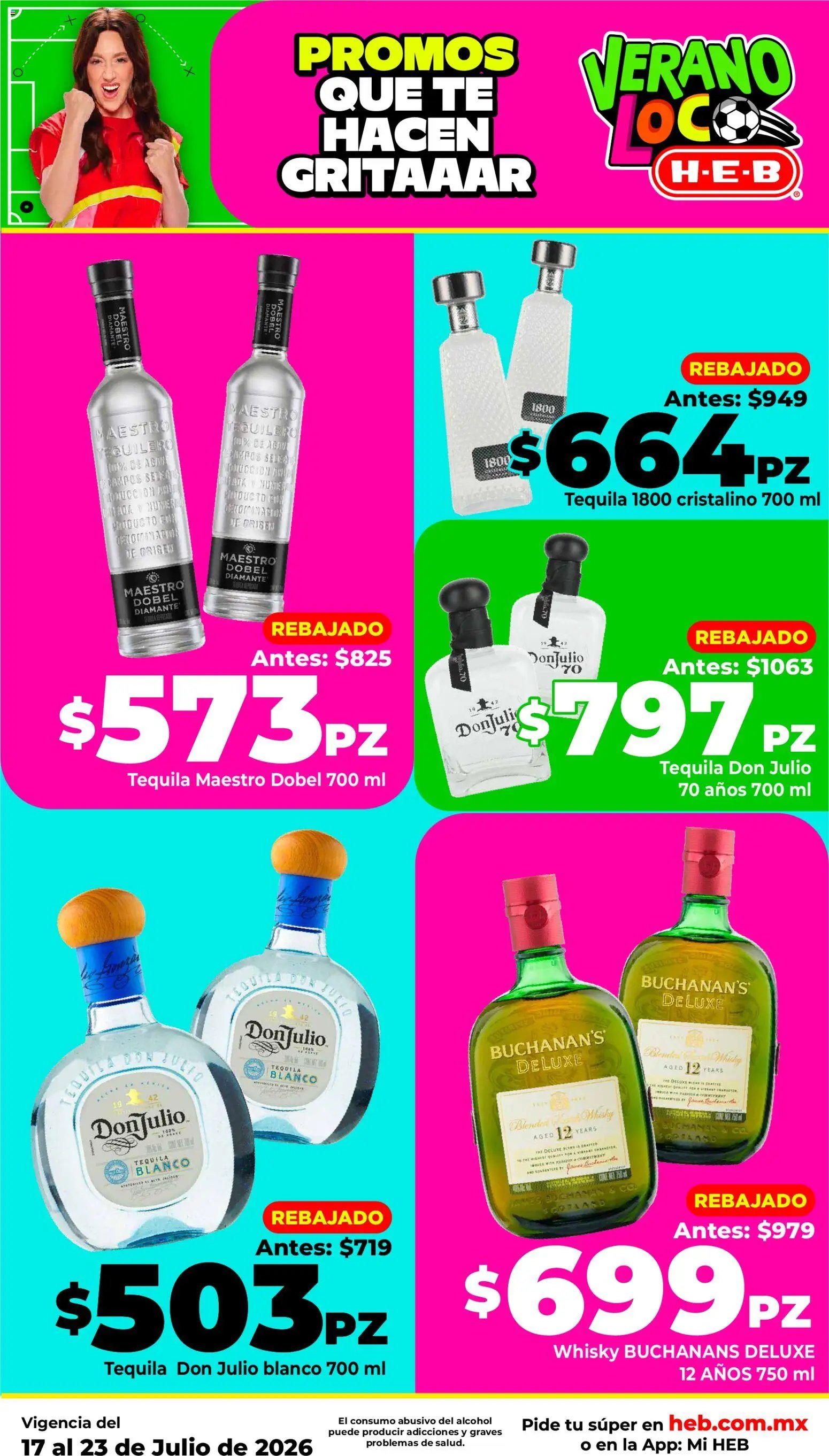 H-E-B oferta desde 17/07/2026 H-E-B folleto