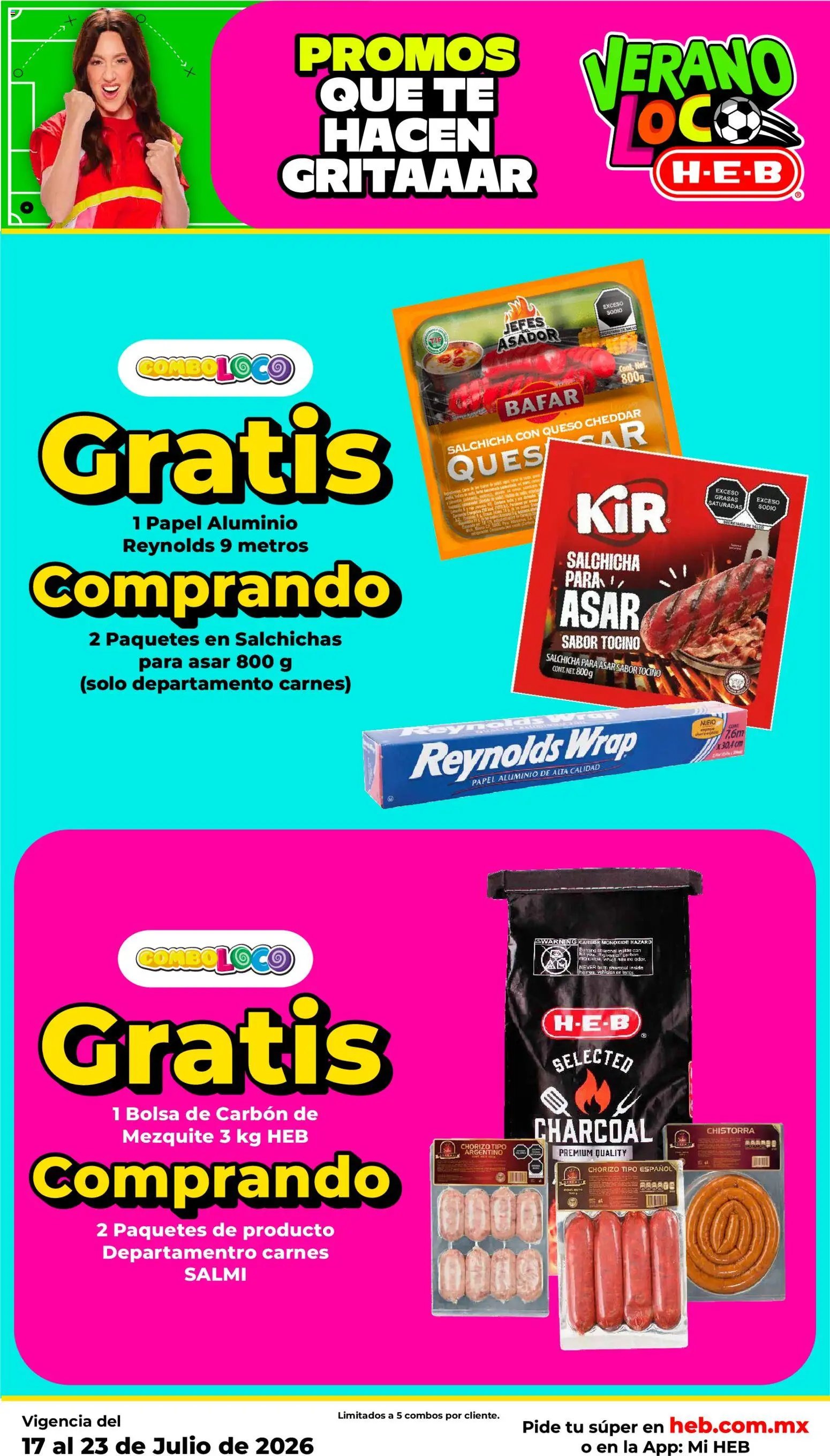 H-E-B oferta desde 17/07/2026 H-E-B folleto