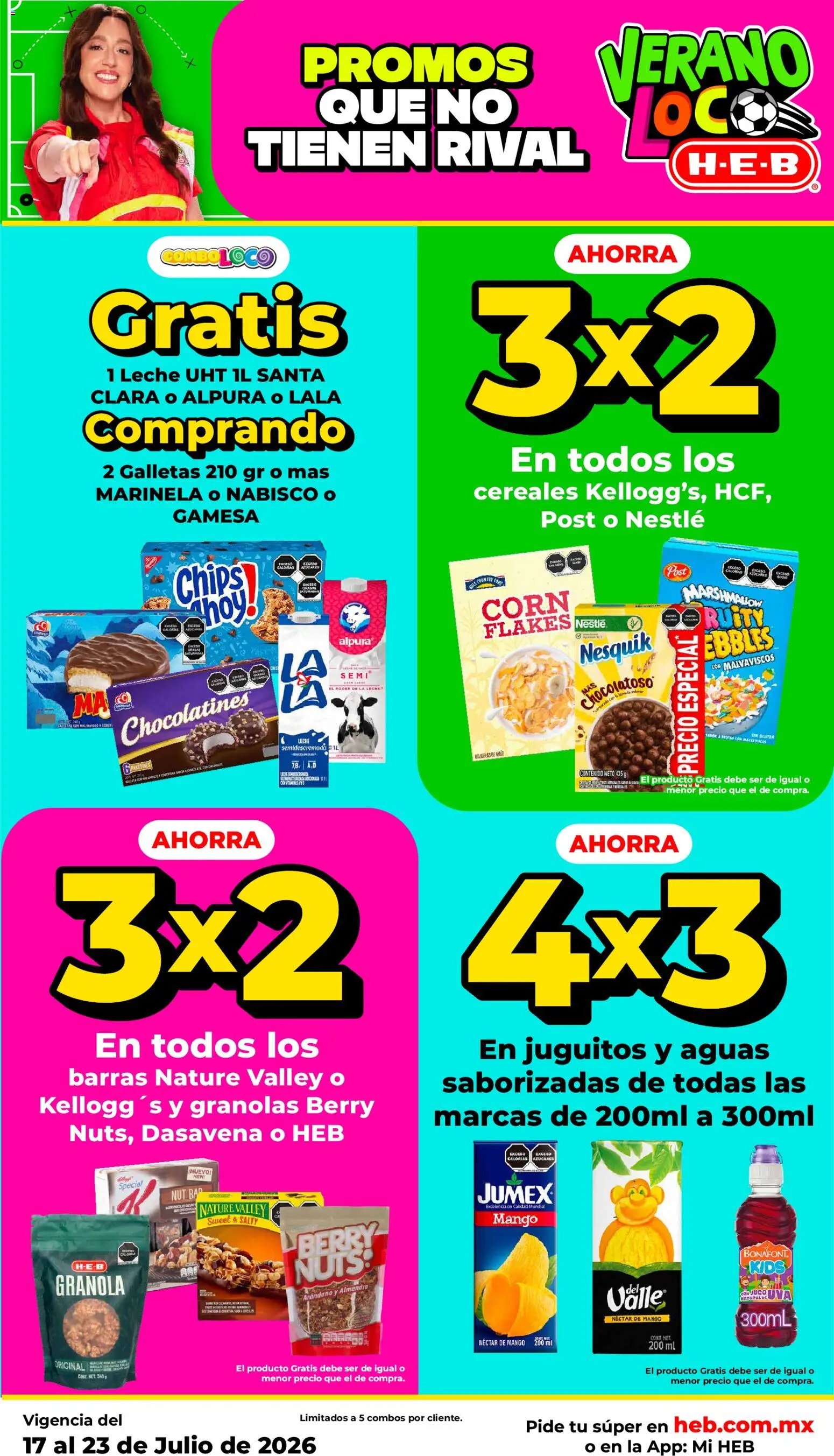H-E-B oferta desde 17/07/2026 H-E-B folleto