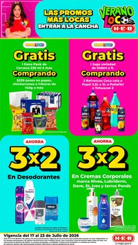 H-E-B oferta desde 17/07/2026 H-E-B folleto
