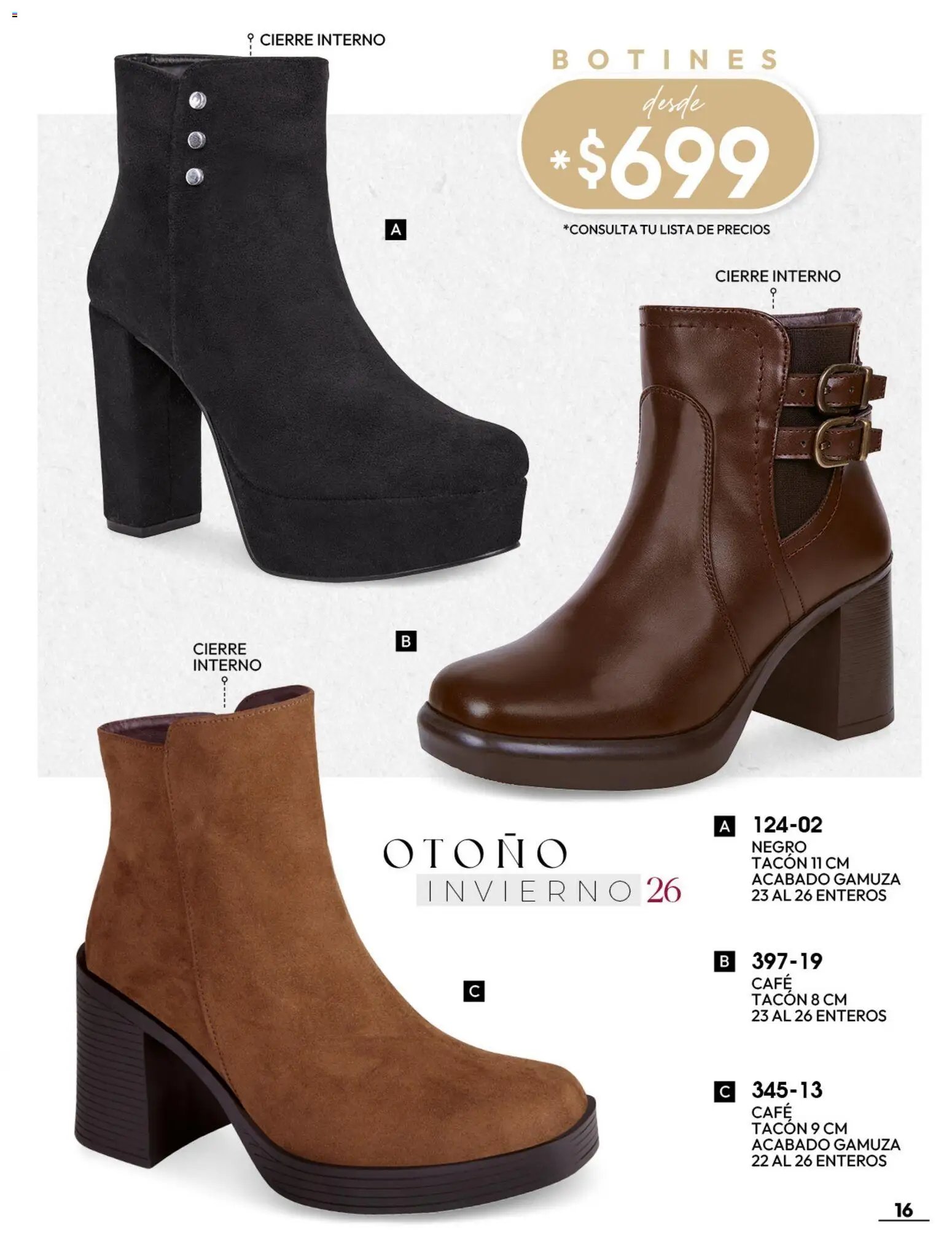Cklass oferta desde 08/07/2026 Cklass catálogo Botas y botines