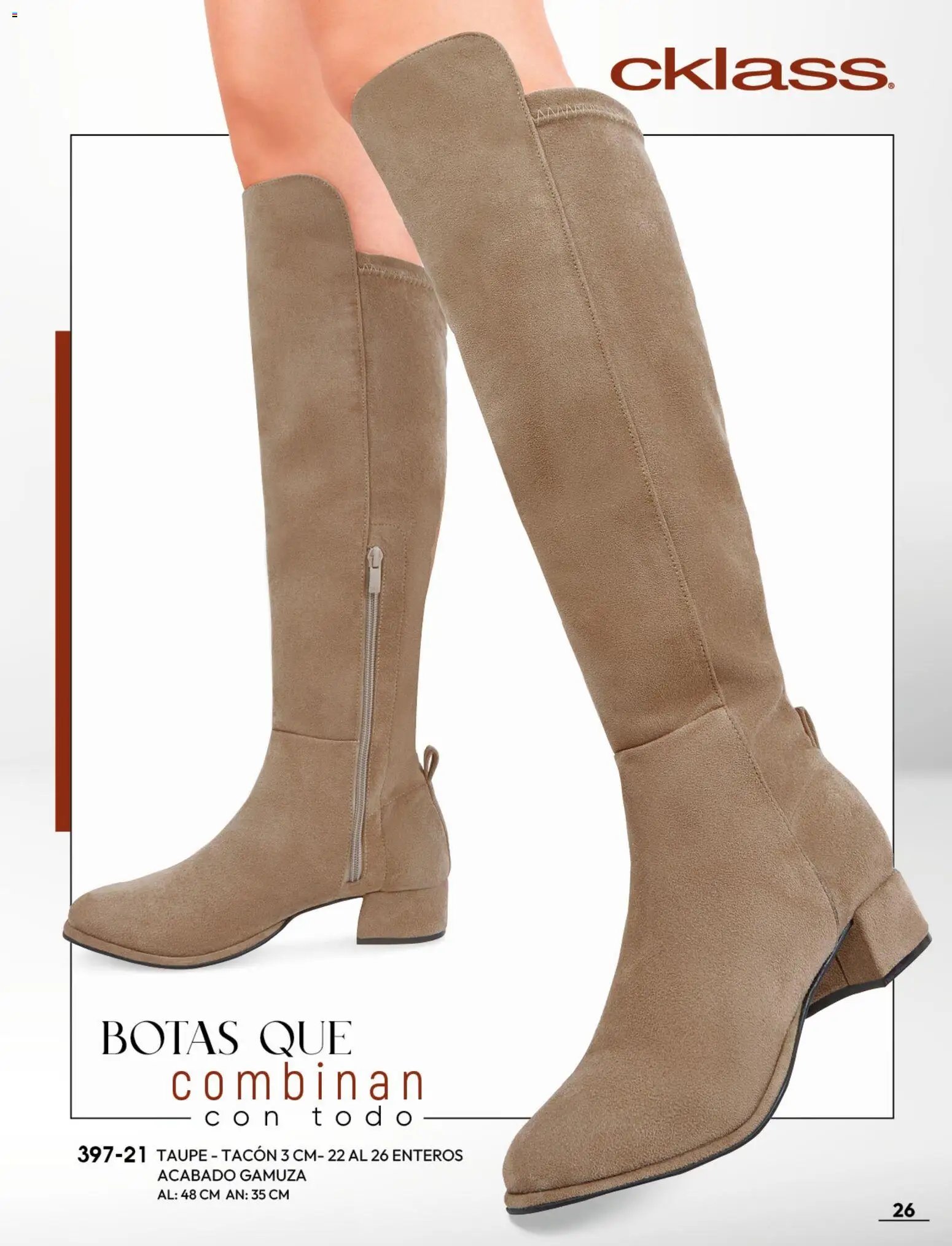 Cklass oferta desde 08/07/2026 Cklass catálogo Botas y botines