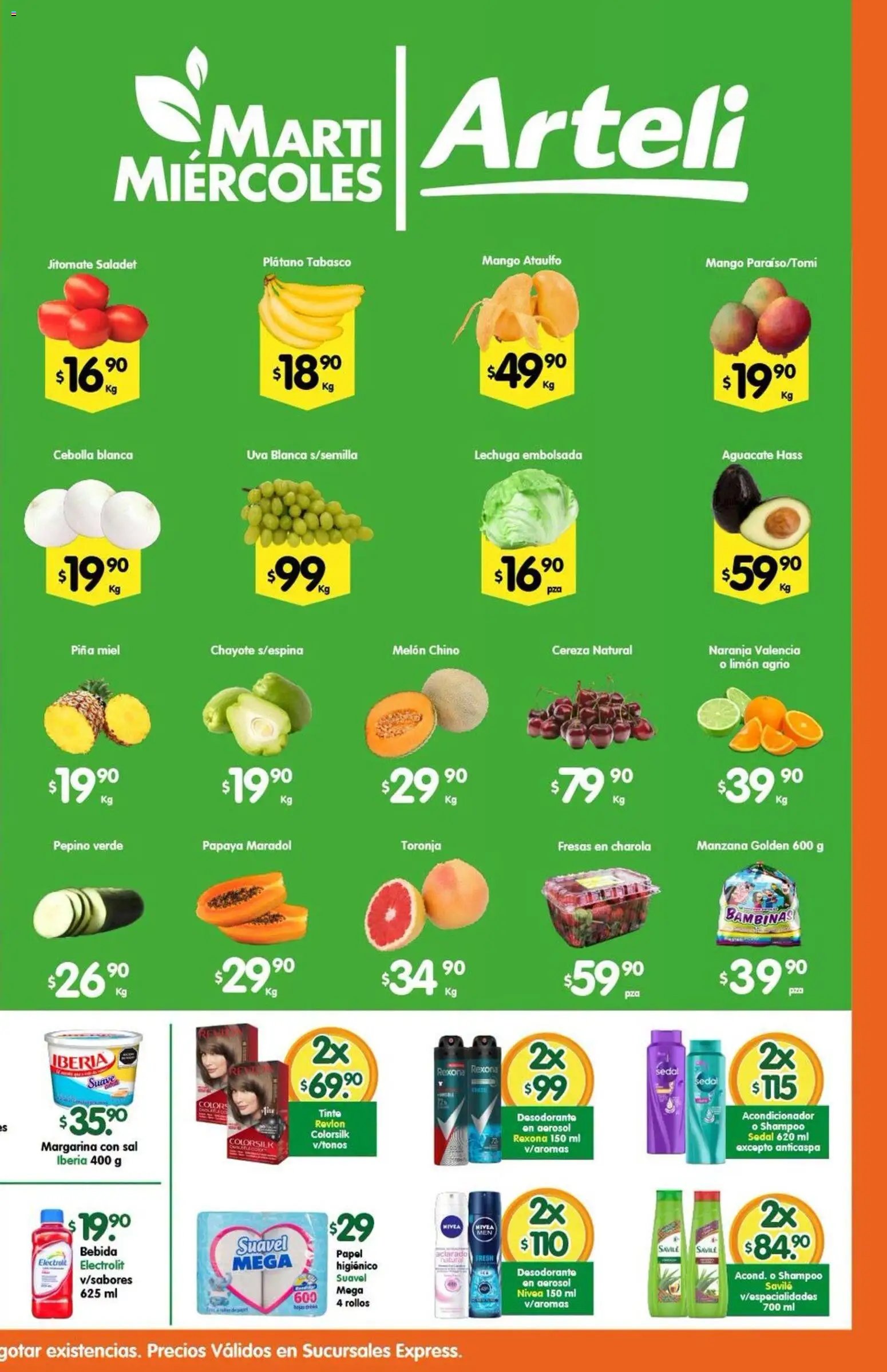 Arteli oferta desde 14/07/2026 Arteli folleto Express
