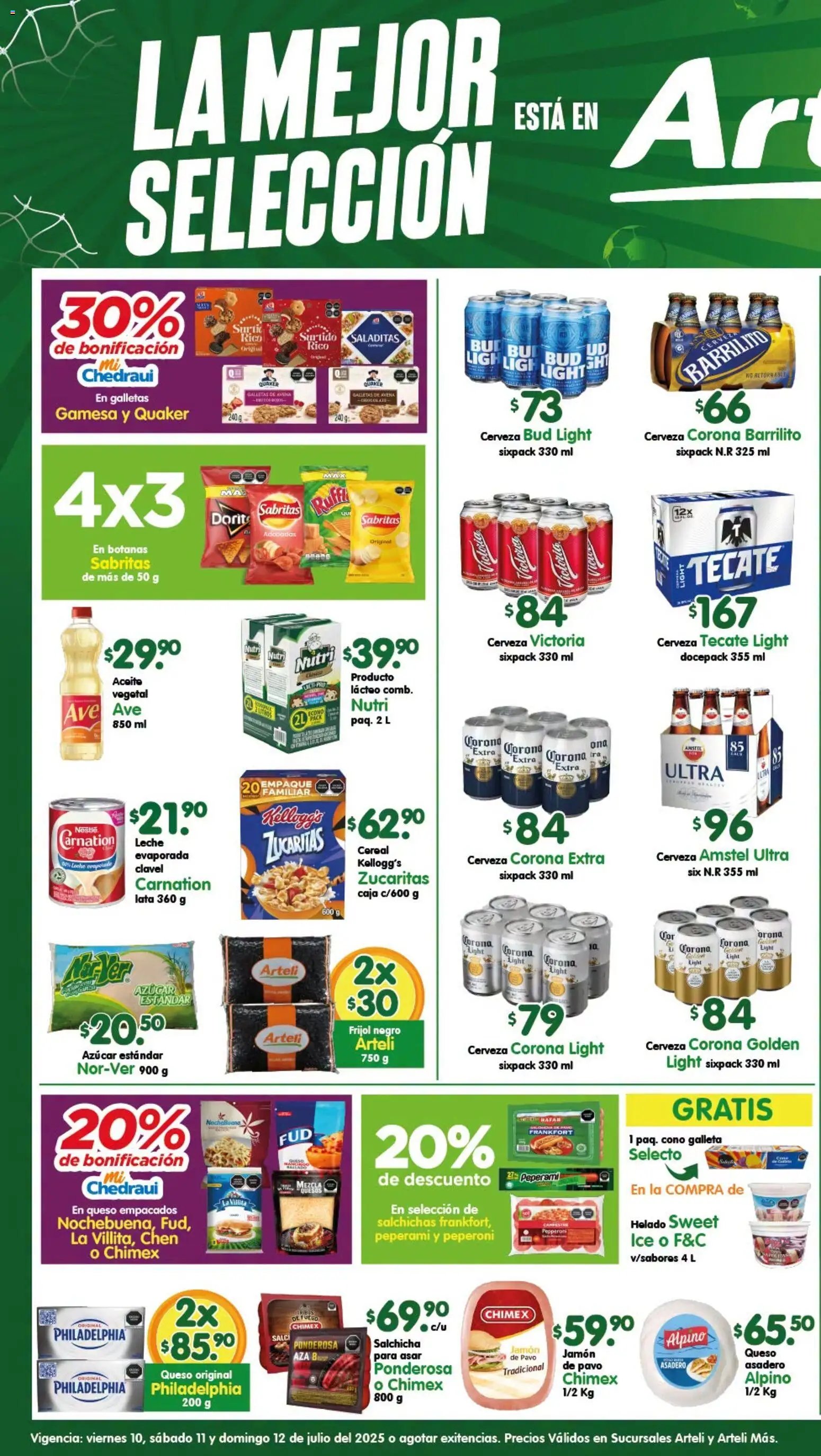 Arteli oferta desde 10/07/2026 Arteli folleto