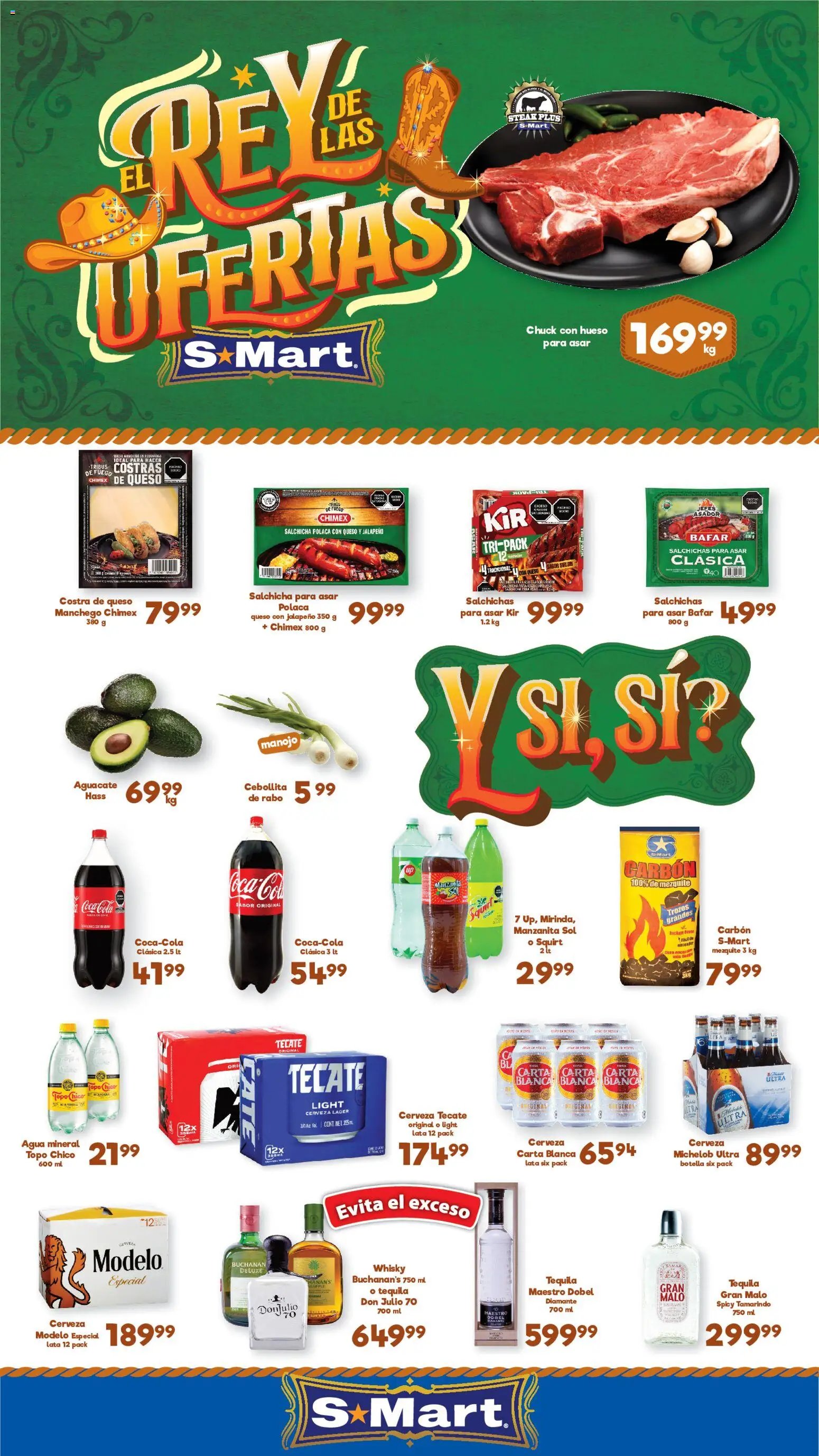 S-Mart oferta desde 03/07/2026 S-Mart folleto Ofertas de feria Juárez