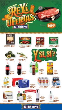 S-Mart oferta desde 03/07/2026 S-Mart folleto Ofertas de feria Juárez