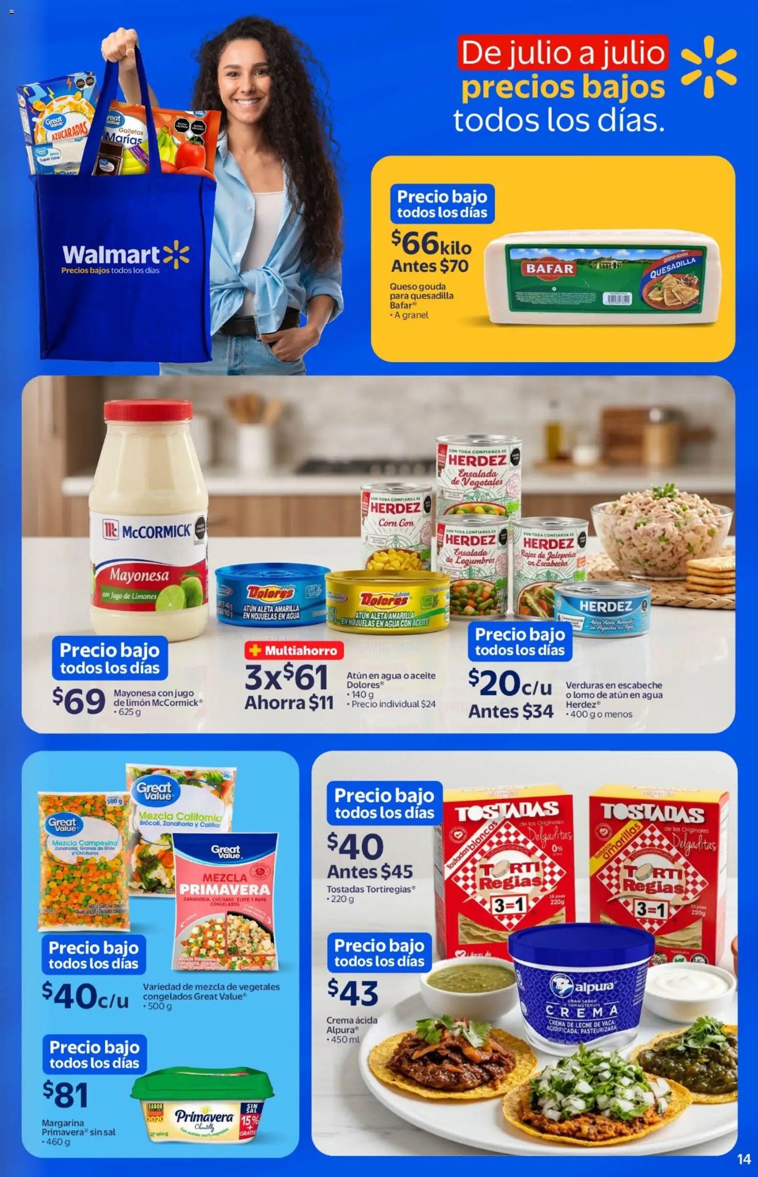 Walmart oferta desde 29/04/2026 Walmart folleto Temporada de precios bajos todo el año (2026-04-29 - 2026-06-02)