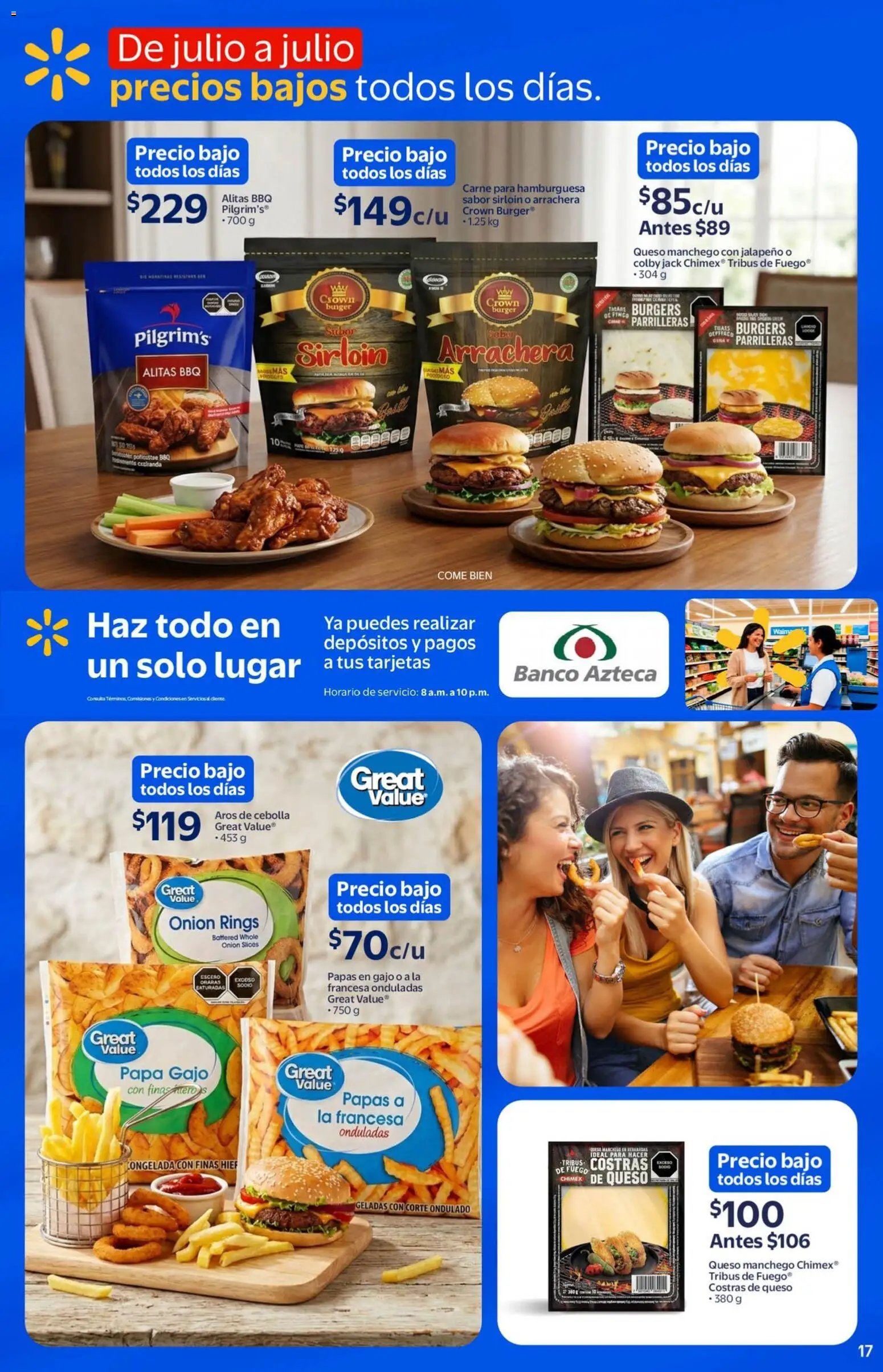 Walmart oferta desde 29/04/2026 Walmart folleto Temporada de precios bajos todo el año (2026-04-29 - 2026-06-02)