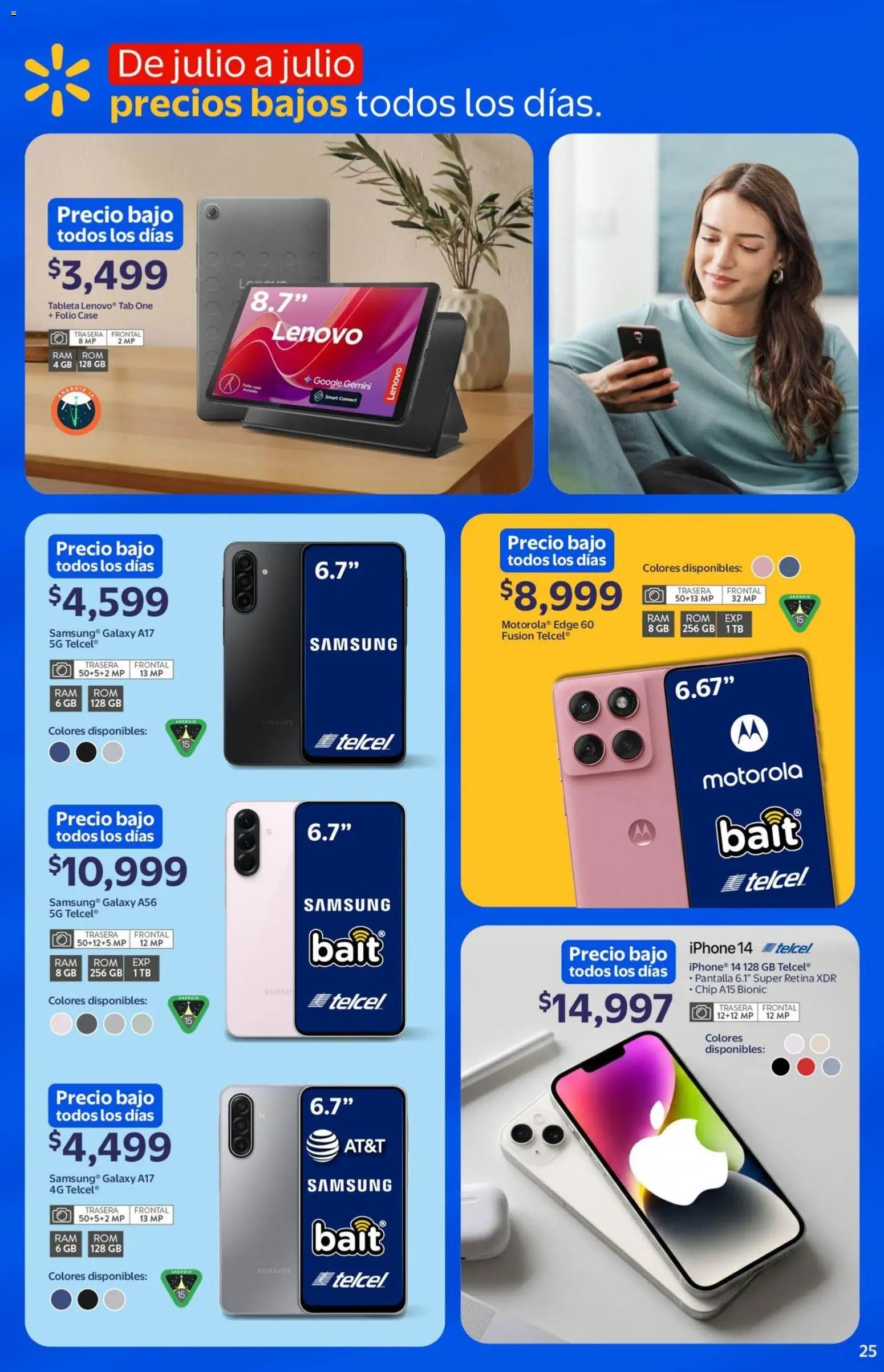Walmart oferta desde 29/04/2026 Walmart folleto Temporada de precios bajos todo el año (2026-04-29 - 2026-06-02)