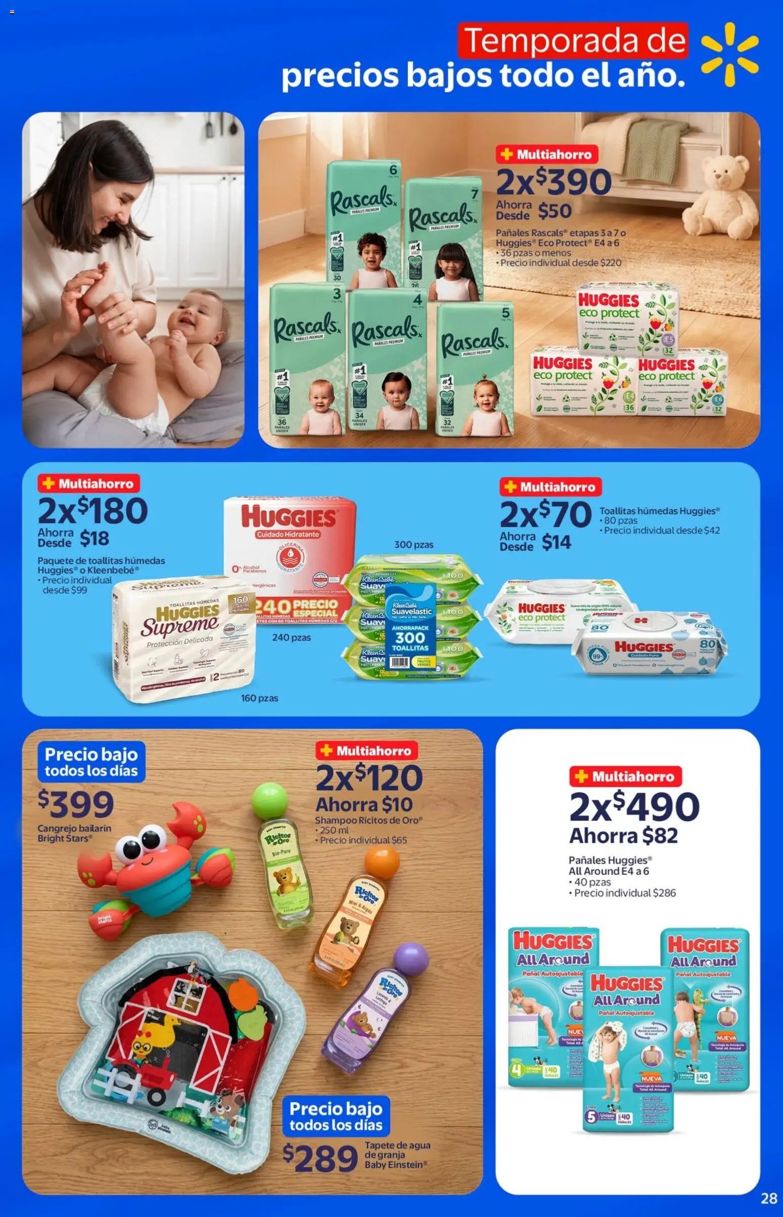 Walmart oferta desde 29/04/2026 Walmart folleto Temporada de precios bajos todo el año (2026-04-29 - 2026-06-02)