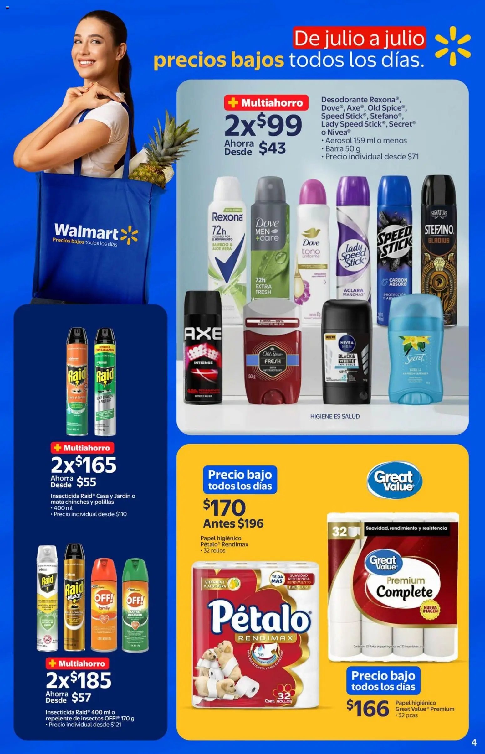 Walmart oferta desde 29/04/2026 Walmart folleto Temporada de precios bajos todo el año (2026-04-29 - 2026-06-02)