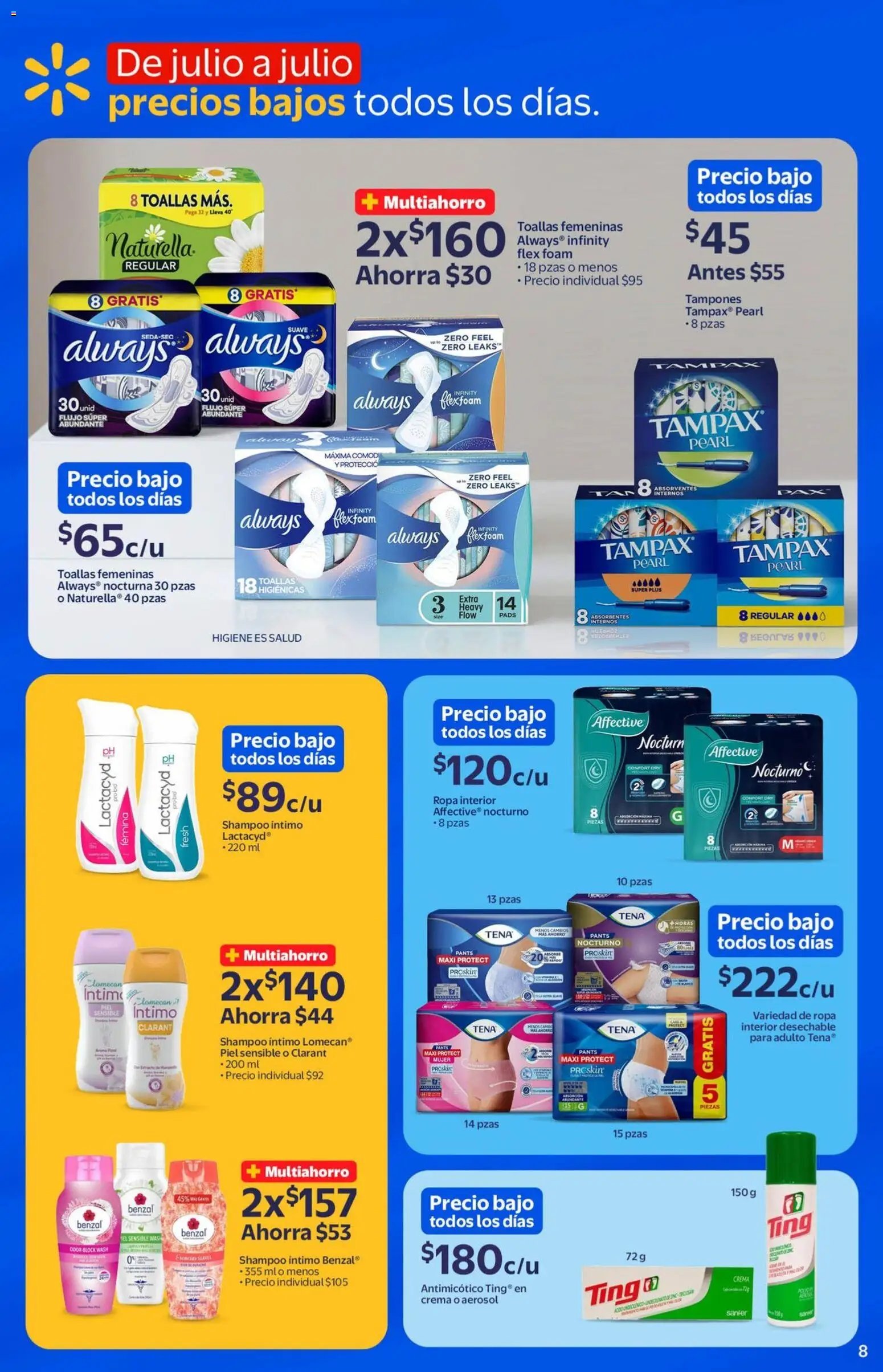 Walmart oferta desde 29/04/2026 Walmart folleto Temporada de precios bajos todo el año (2026-04-29 - 2026-06-02)