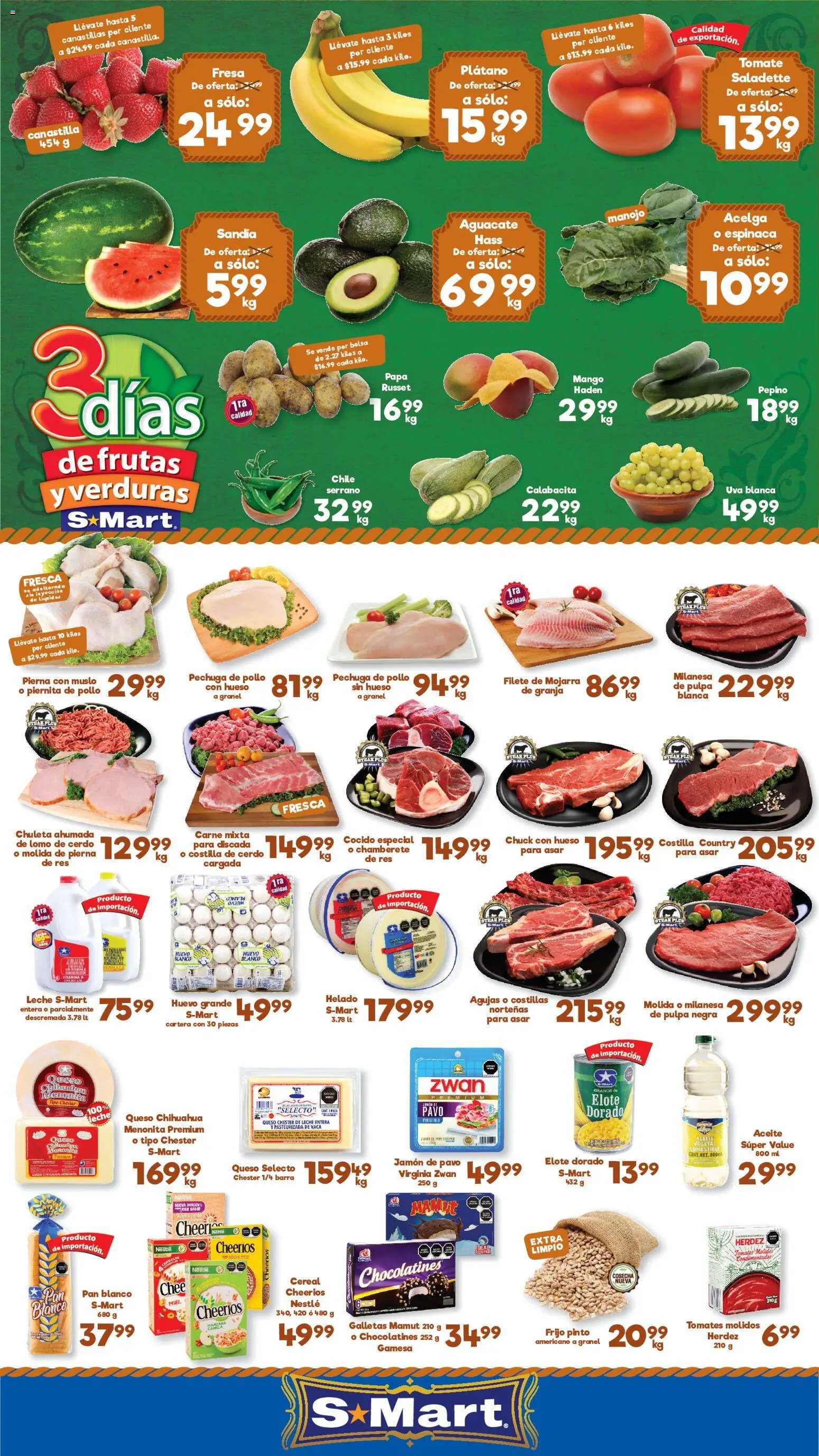 S-Mart oferta desde 30/06/2026 S-Mart folleto Monterrey