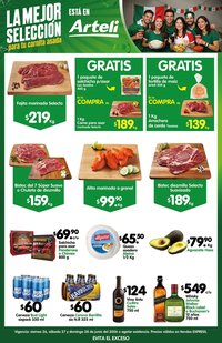 Arteli oferta desde 26/06/2026 Arteli folleto Carne Express