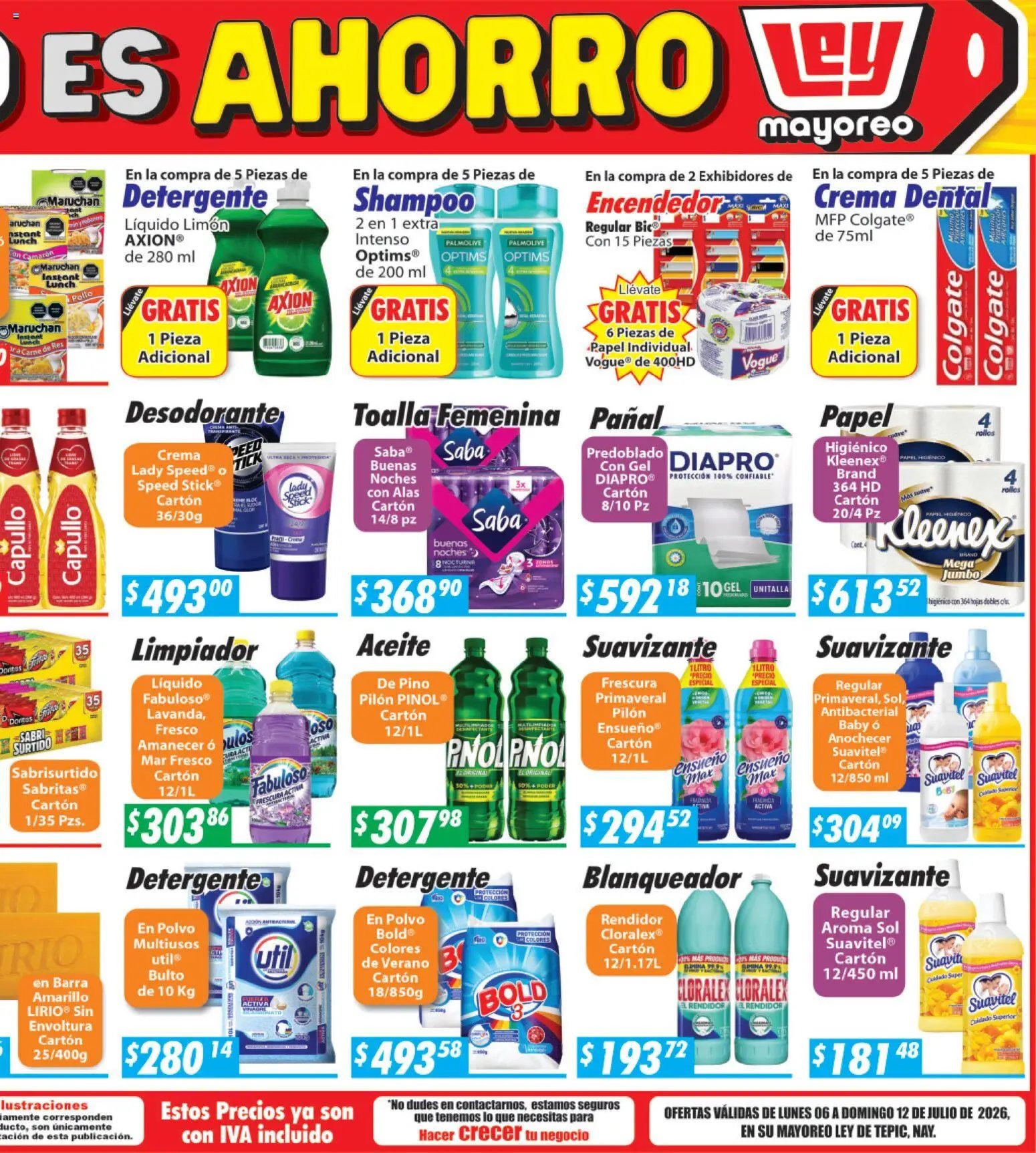 Casa Ley oferta desde 06/07/2026 Casa Ley folleto Tepic