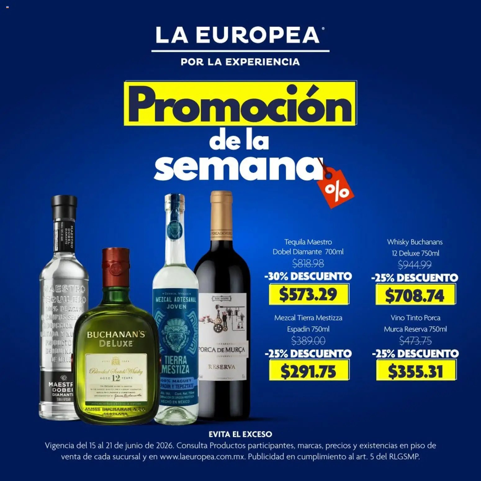 La Europea oferta desde 15/06/2026 La Europea catálogo Promoción