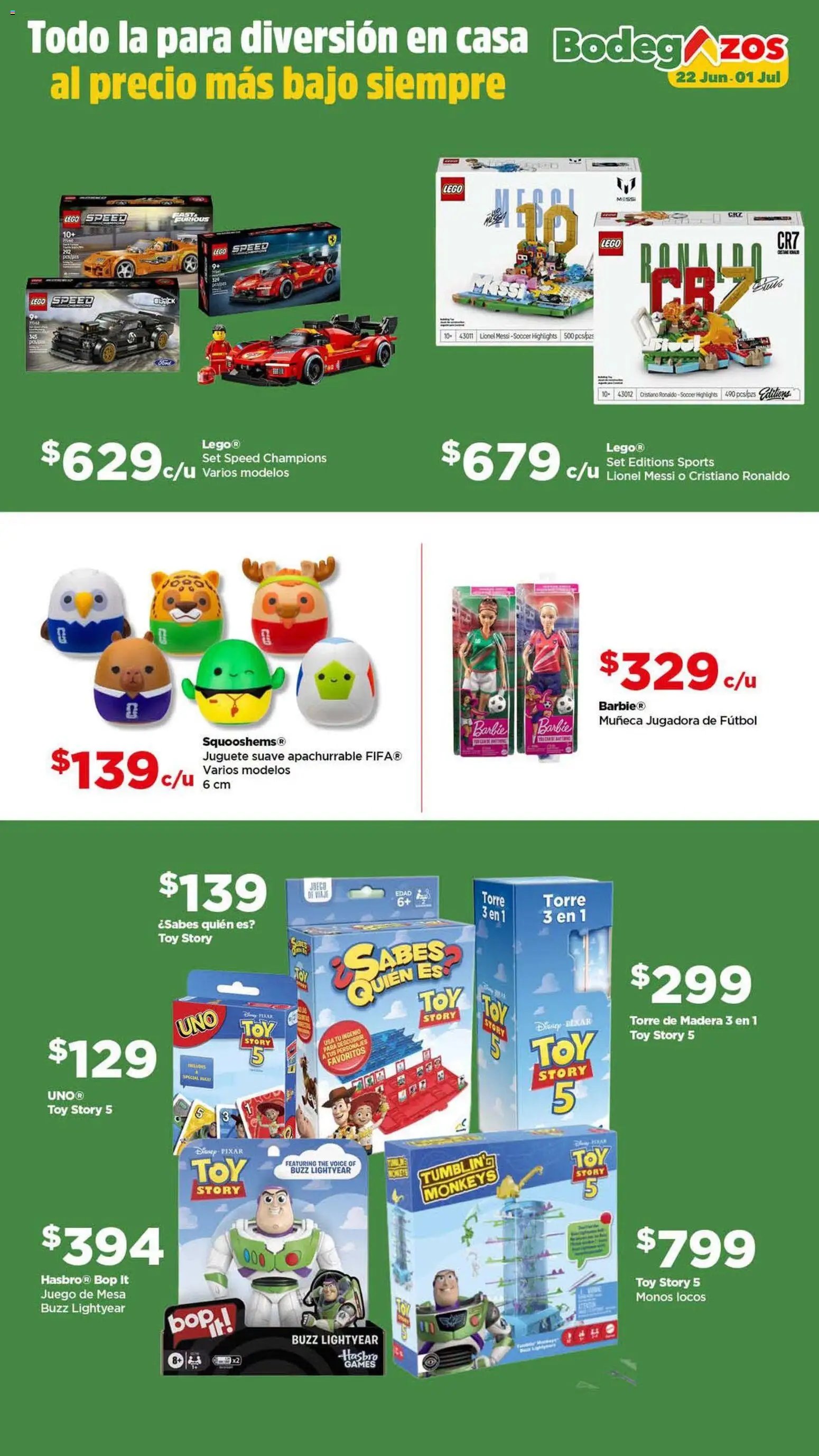 Bodega Aurrerá oferta desde 22/06/2026 Bodega Aurrerá folleto Bodegazos