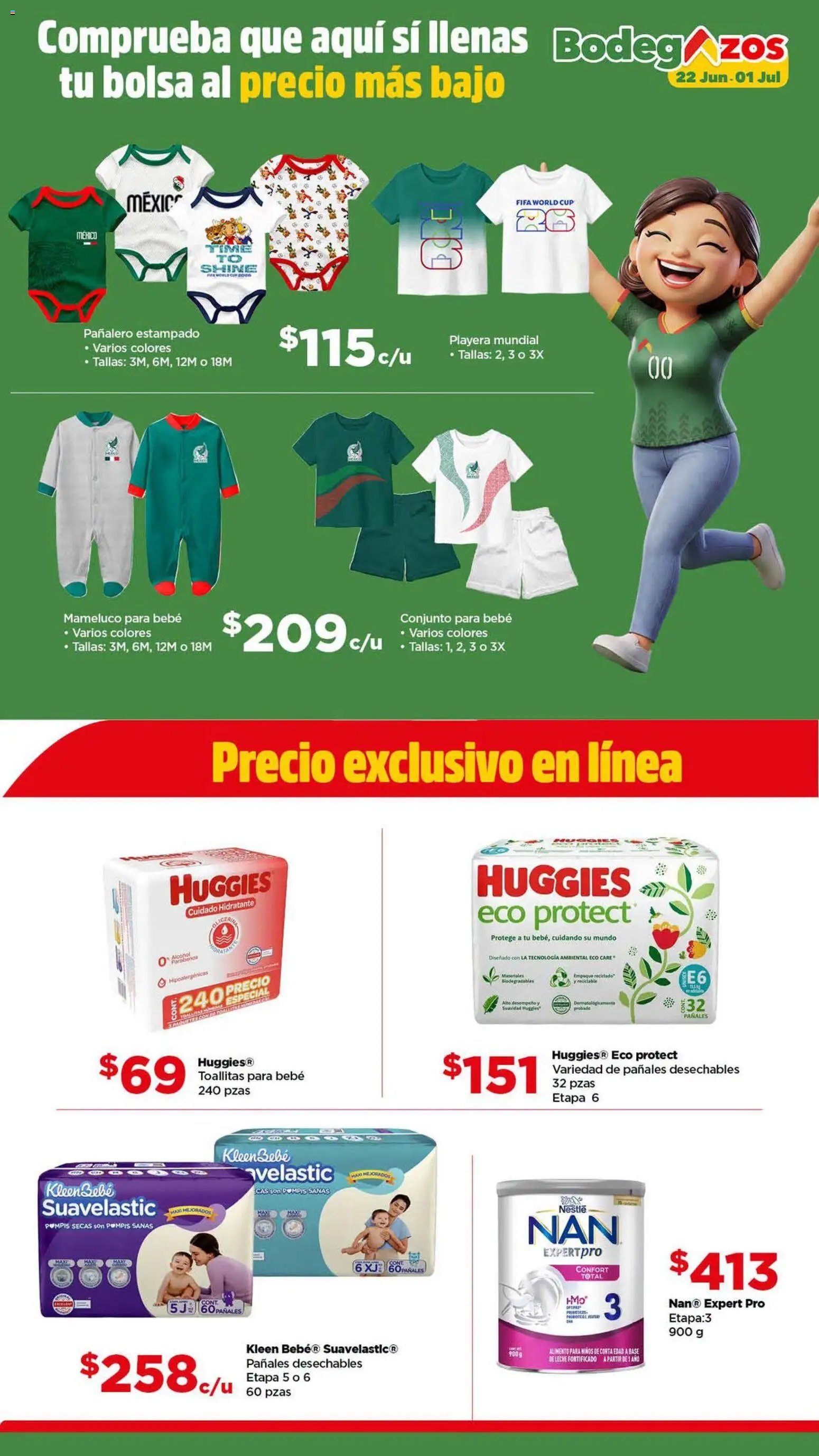 Bodega Aurrerá oferta desde 22/06/2026 Bodega Aurrerá folleto Bodegazos