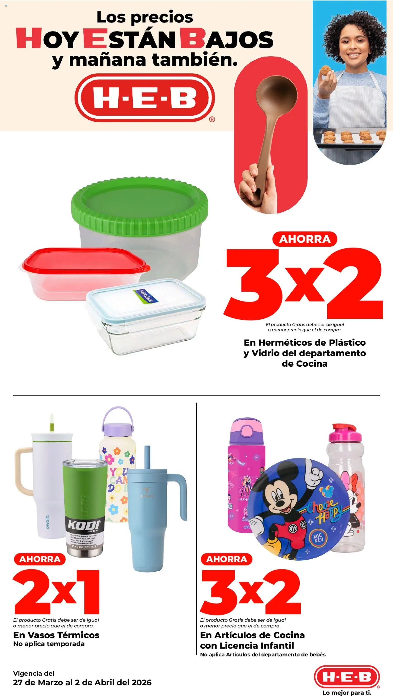 H-E-B oferta desde 27/03/2026 H-E-B folleto (2026-03-27 - 2026-04-02)