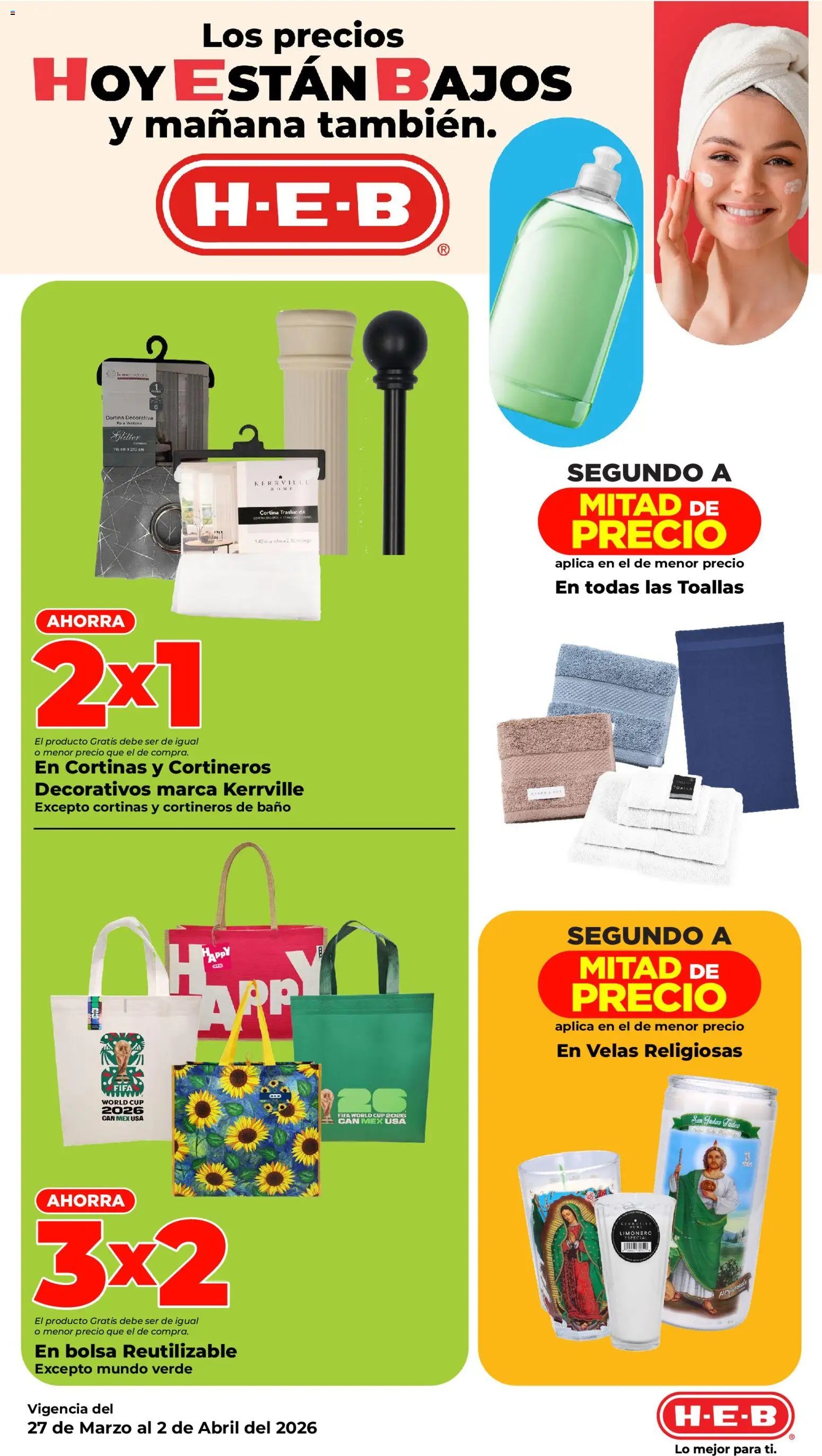 H-E-B oferta desde 27/03/2026 H-E-B folleto (2026-03-27 - 2026-04-02)