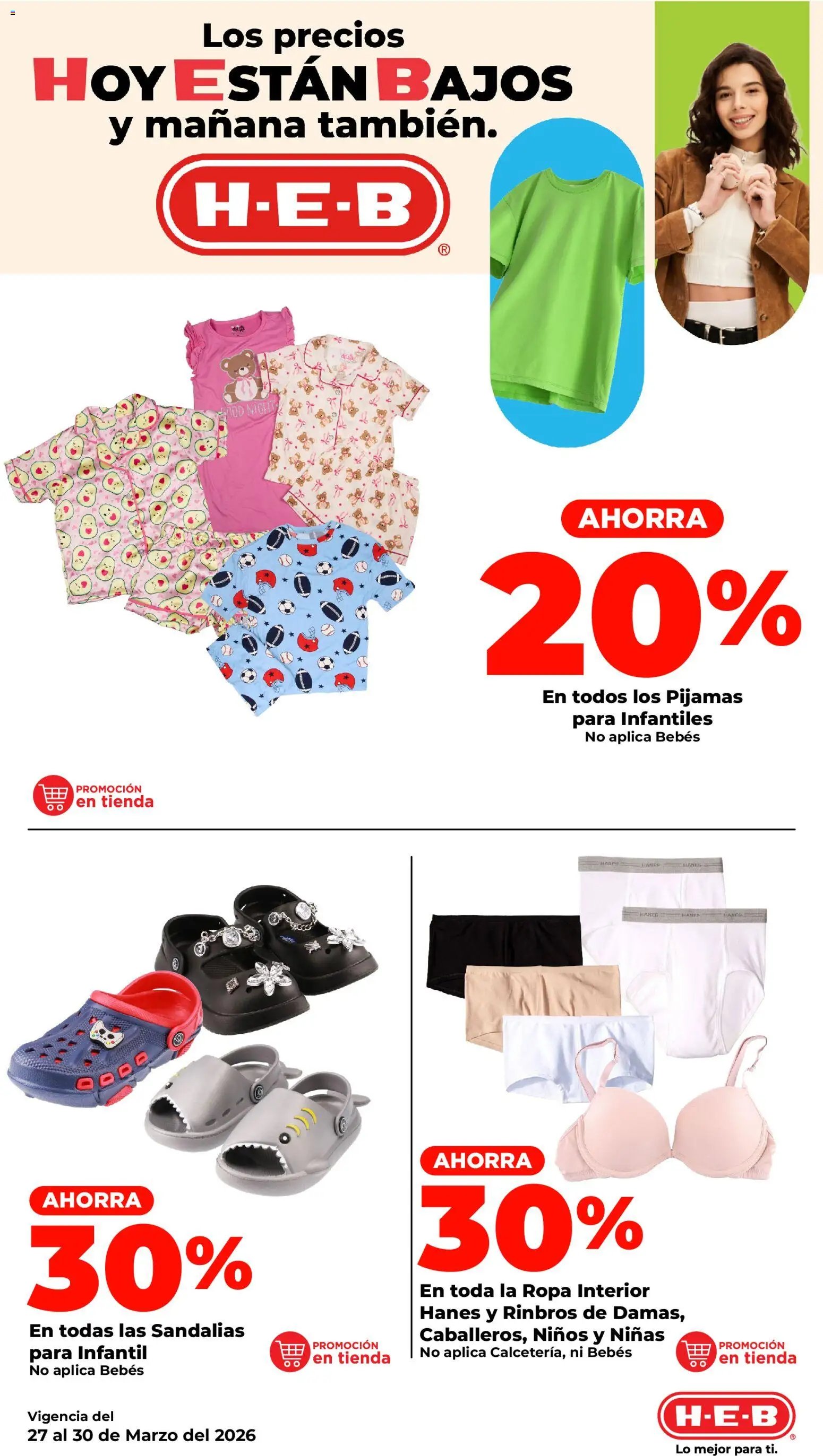 H-E-B oferta desde 27/03/2026 H-E-B folleto (2026-03-27 - 2026-04-02)