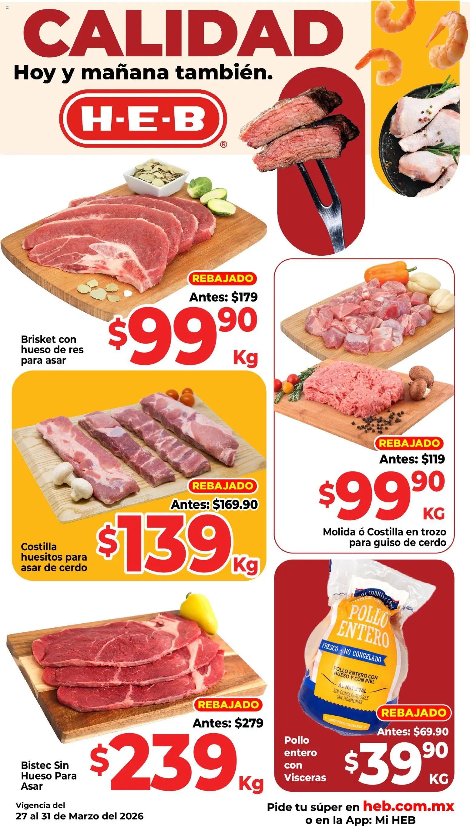 H-E-B oferta desde 27/03/2026 H-E-B folleto (2026-03-27 - 2026-04-02)