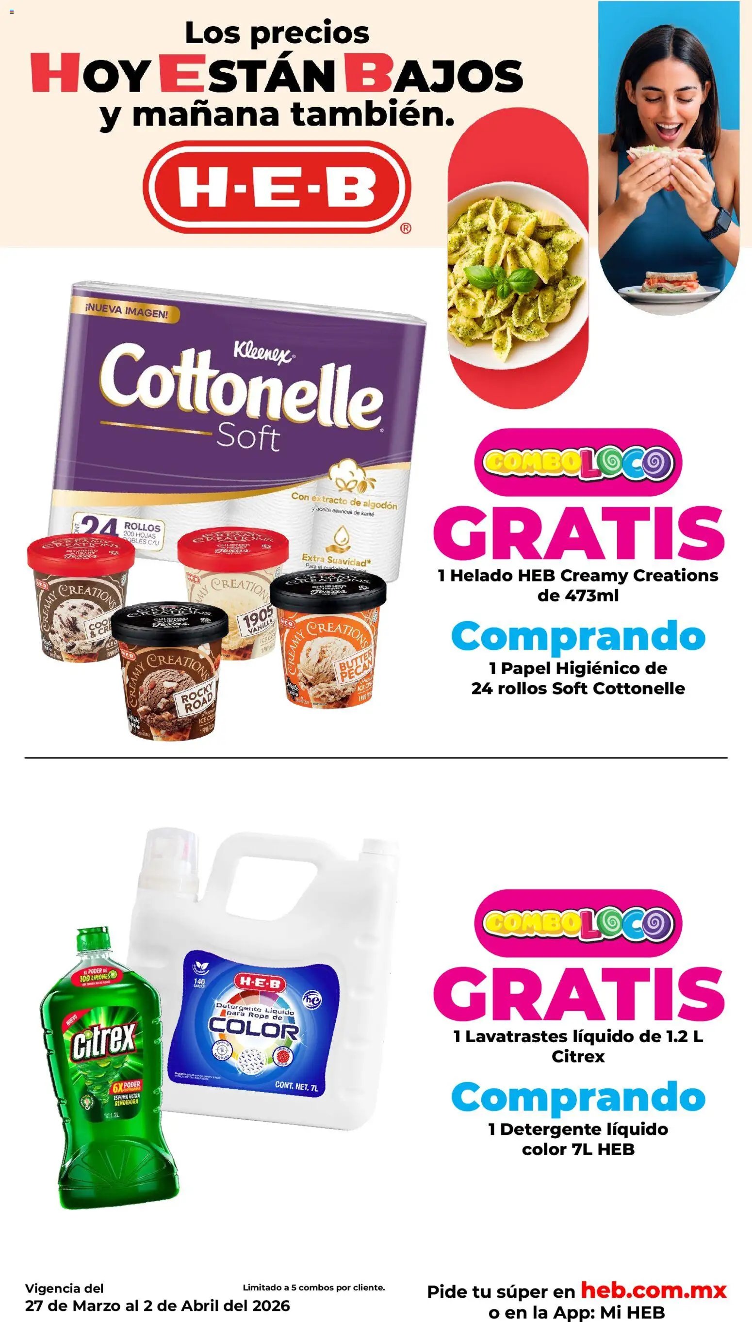 H-E-B oferta desde 27/03/2026 H-E-B folleto (2026-03-27 - 2026-04-02)