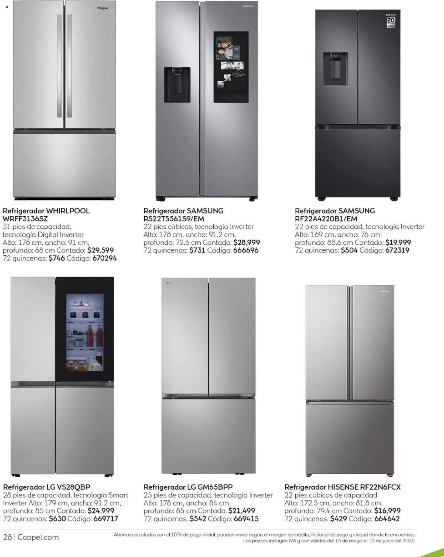 Coppel oferta desde 01/05/2026 Coppel catálogo Ganamos