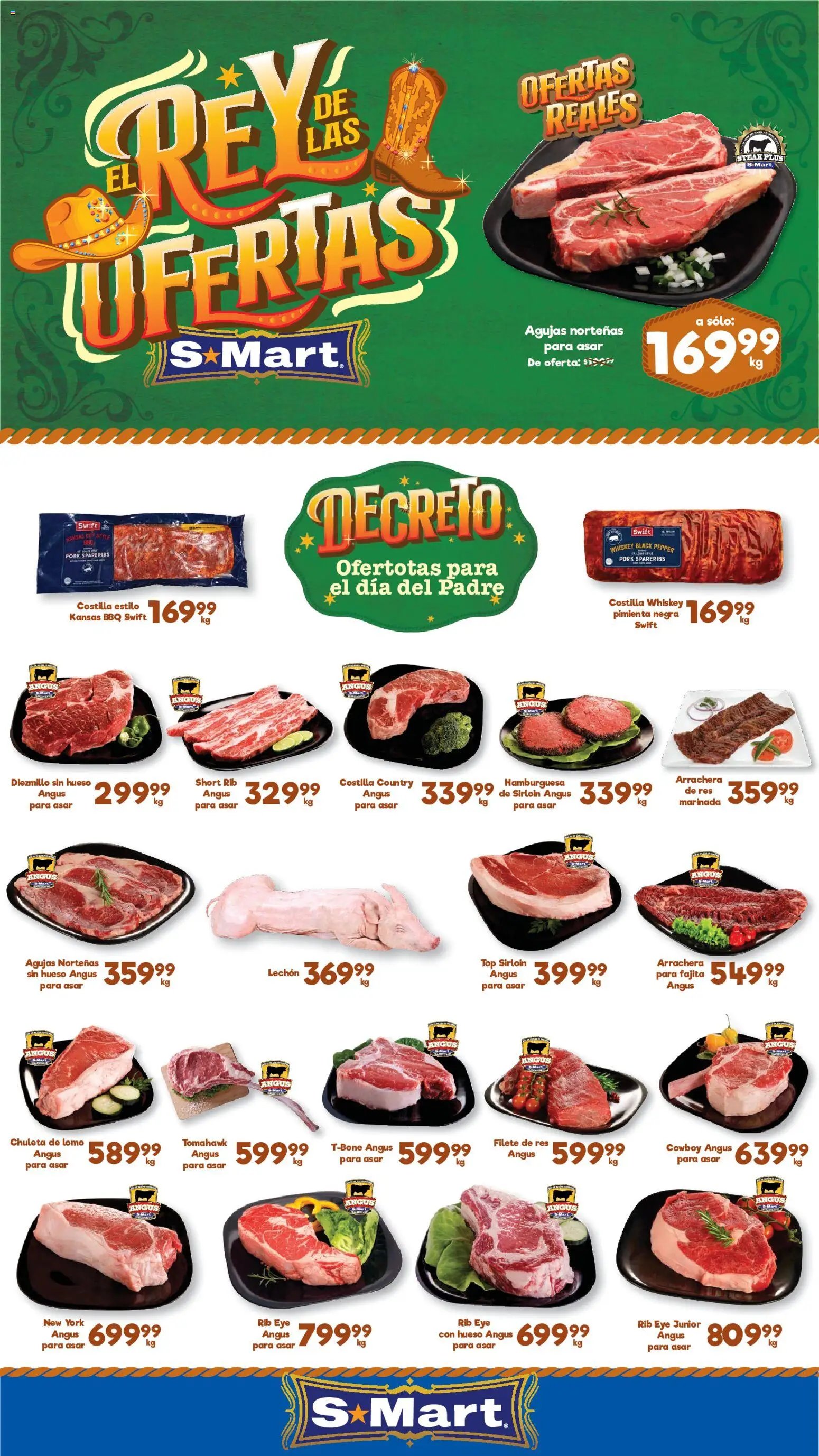 S-Mart oferta desde 19/06/2026 S-Mart folleto Ofertas de feria Nuevo Laredo