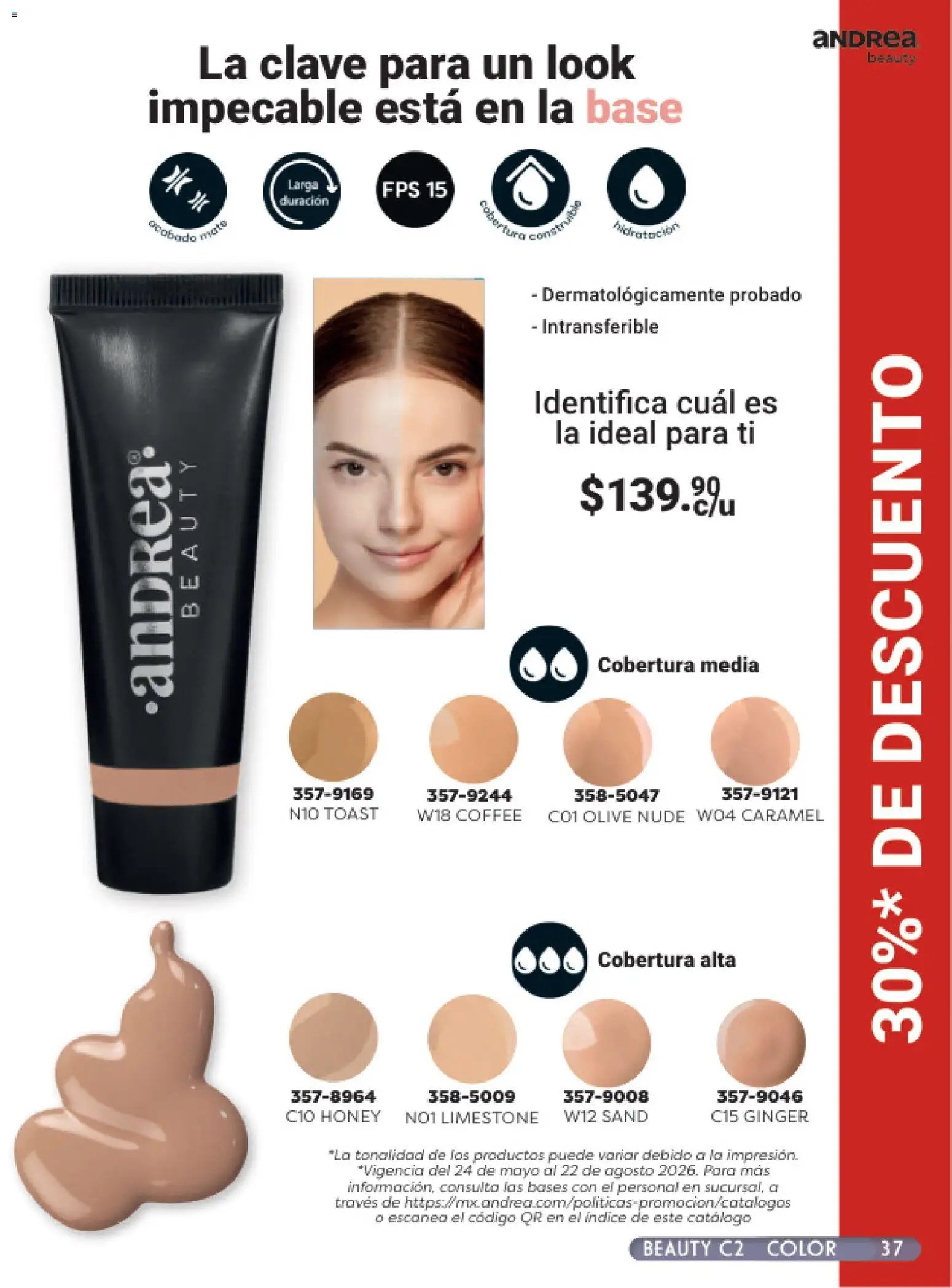 Andrea oferta desde 24/05/2026 Andrea catálogo Beauty