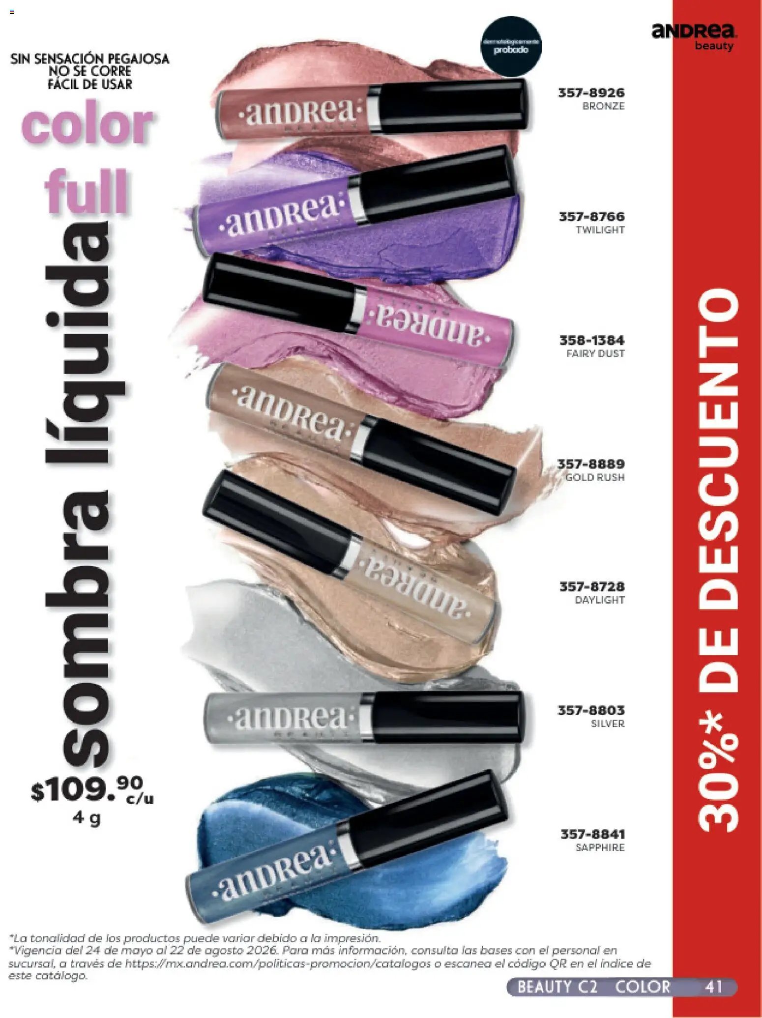 Andrea oferta desde 24/05/2026 Andrea catálogo Beauty