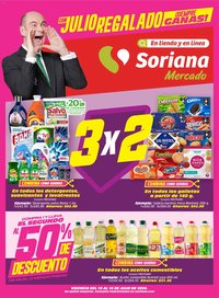 Soriana oferta desde 10/07/2026 Soriana Julio Regalado Mercado Nacional