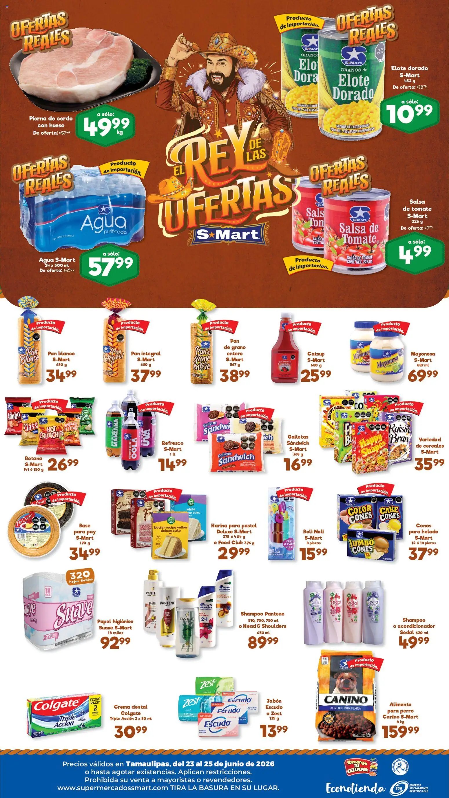 S-Mart oferta desde 23/06/2026 S-Mart folleto Matamoros