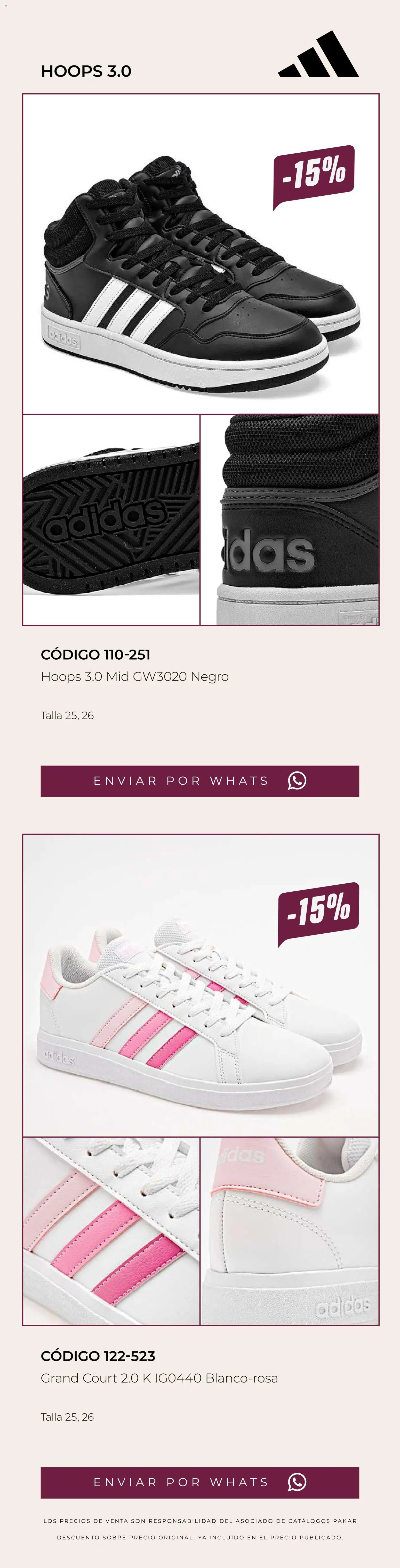 SC Pakar oferta desde 13/03/2026 SC Pakar catálogo Últimos pares premium 
