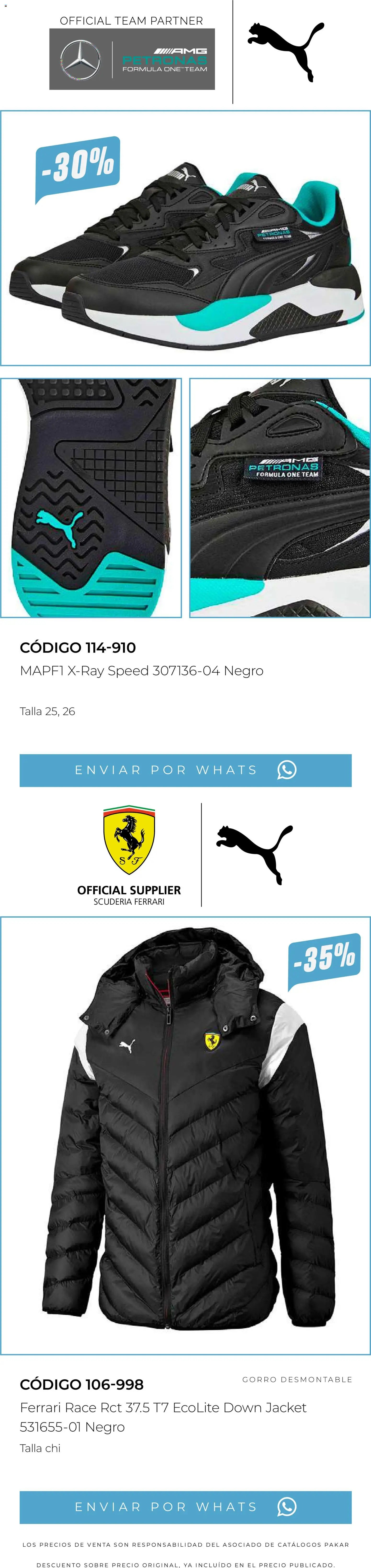 SC Pakar oferta desde 13/03/2026 SC Pakar catálogo Últimos pares premium 