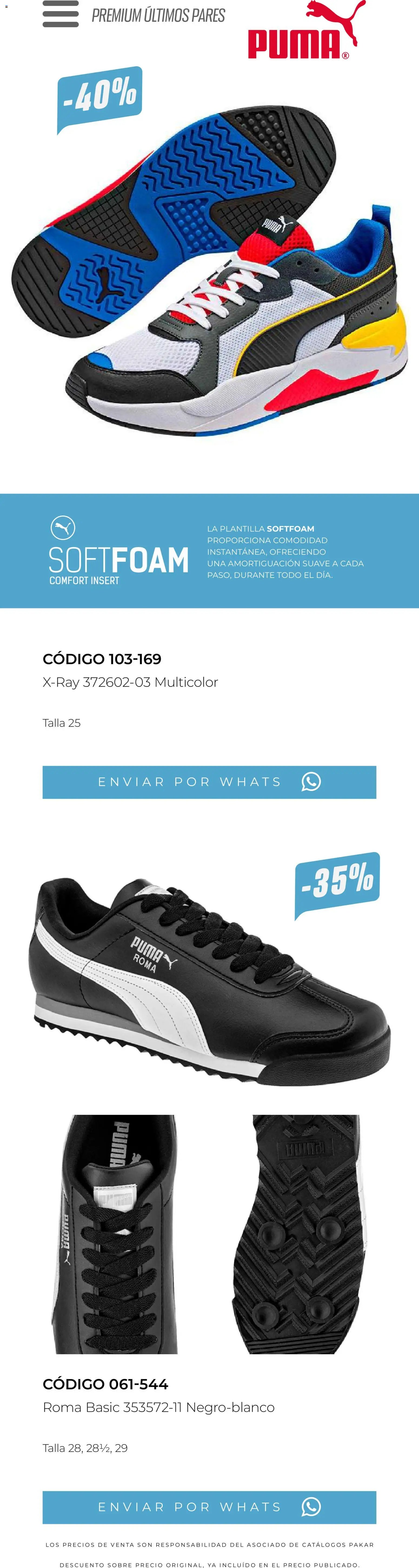 SC Pakar oferta desde 13/03/2026 SC Pakar catálogo Últimos pares premium 