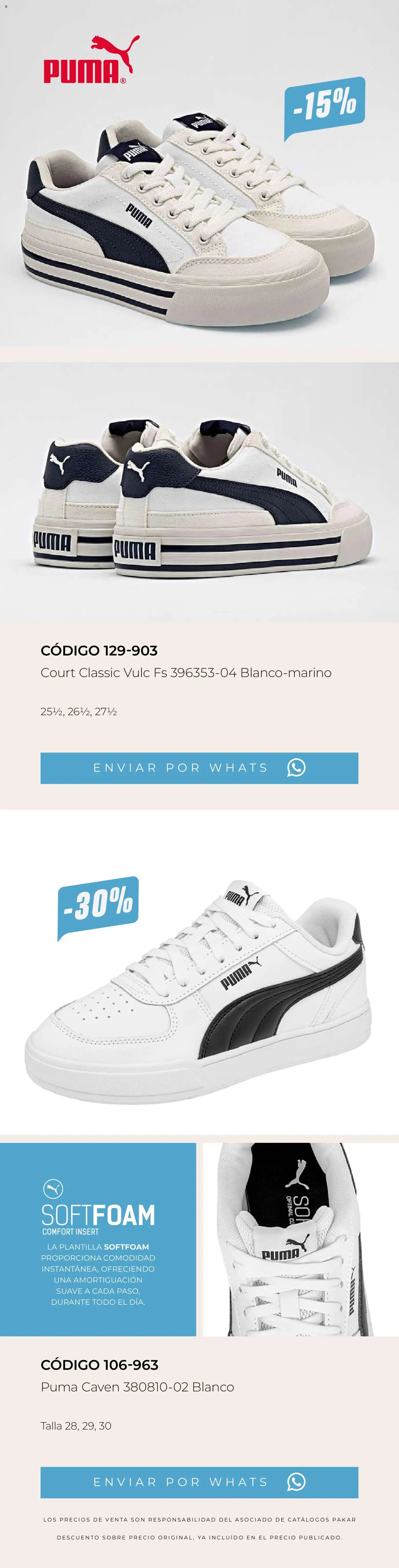SC Pakar oferta desde 13/03/2026 SC Pakar catálogo Últimos pares premium 