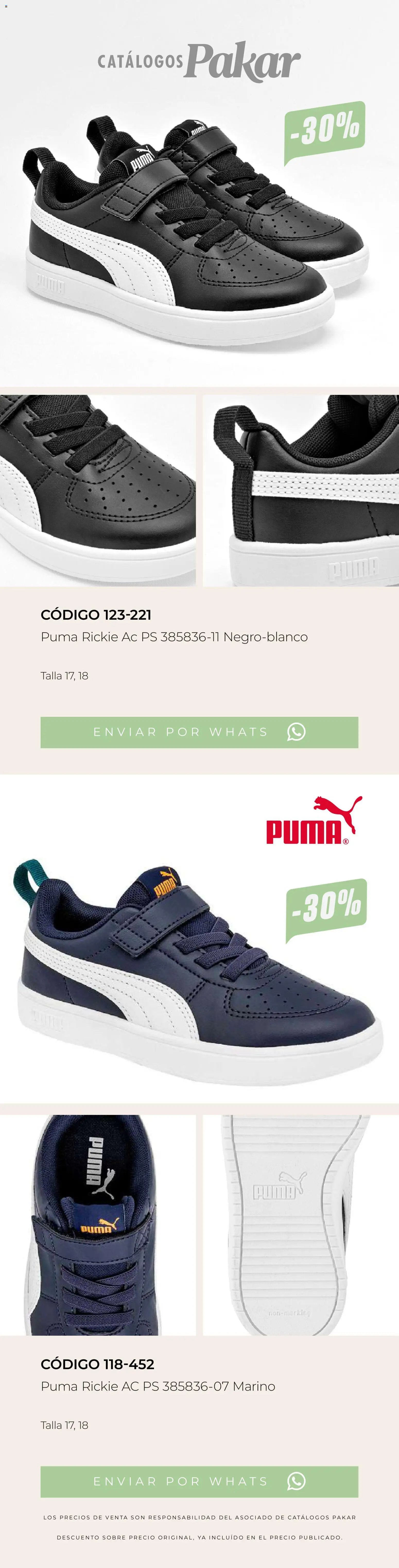 SC Pakar oferta desde 13/03/2026 SC Pakar catálogo Últimos pares premium 