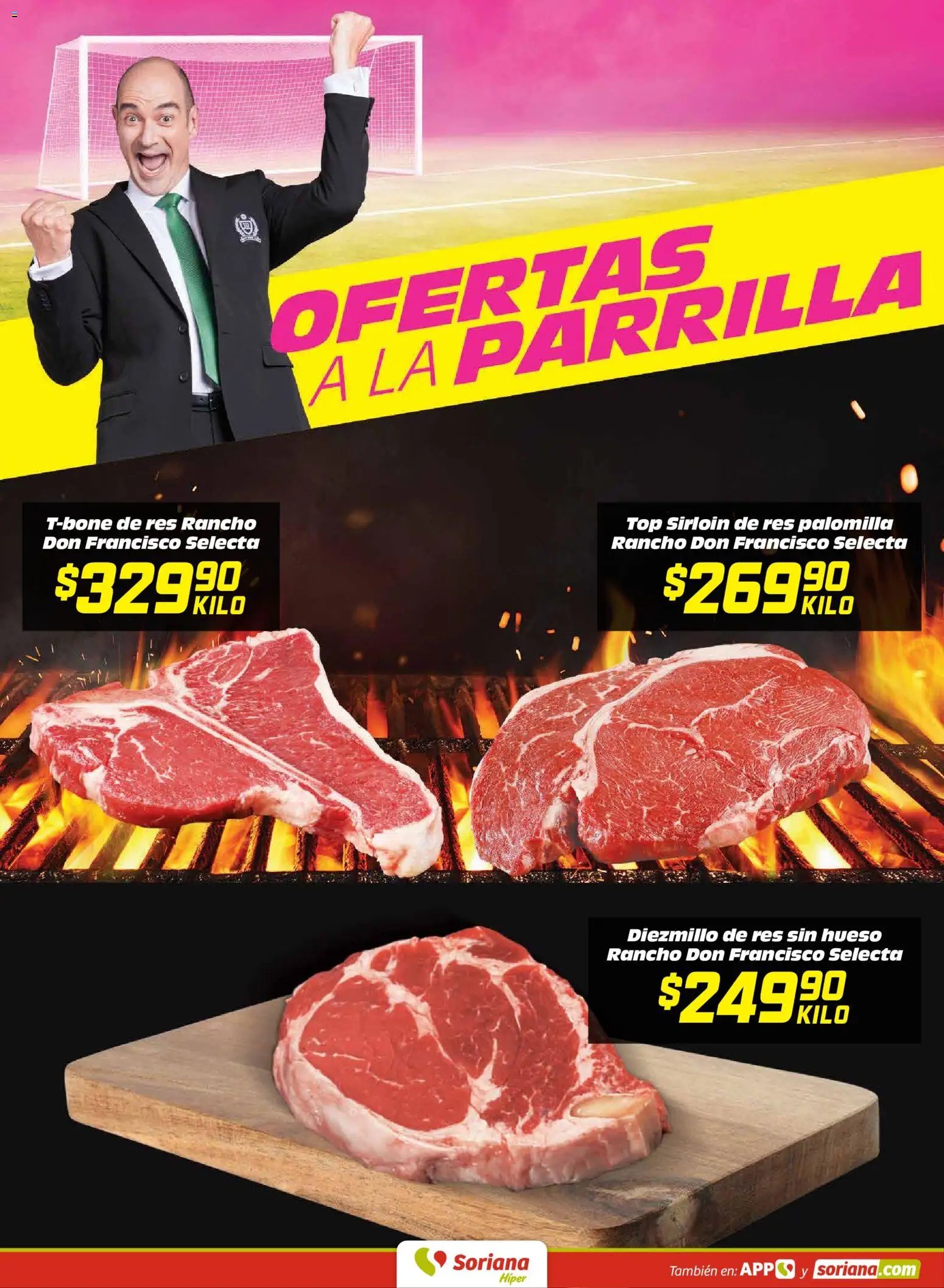 Soriana oferta desde 14/07/2026 Soriana Martes y Miércoles del Campo Híper: Tamaulipas (excepto Cd. Victoria y Tampico)
