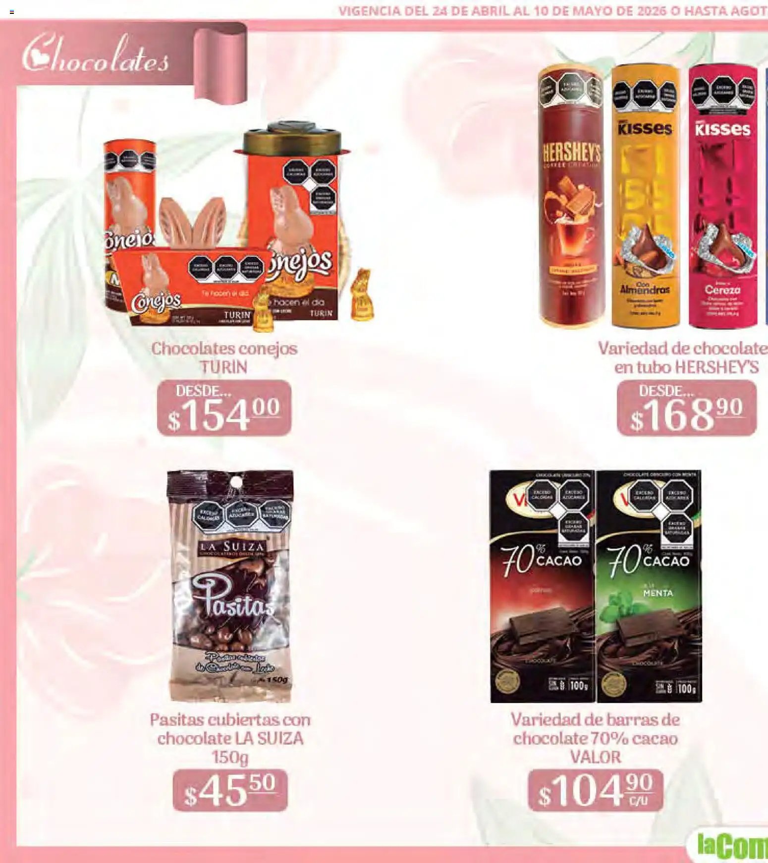 La Comer oferta desde 24/04/2026 La Comer folleto Mamá es lo más importante (2026-04-24 - 2026-05-10)