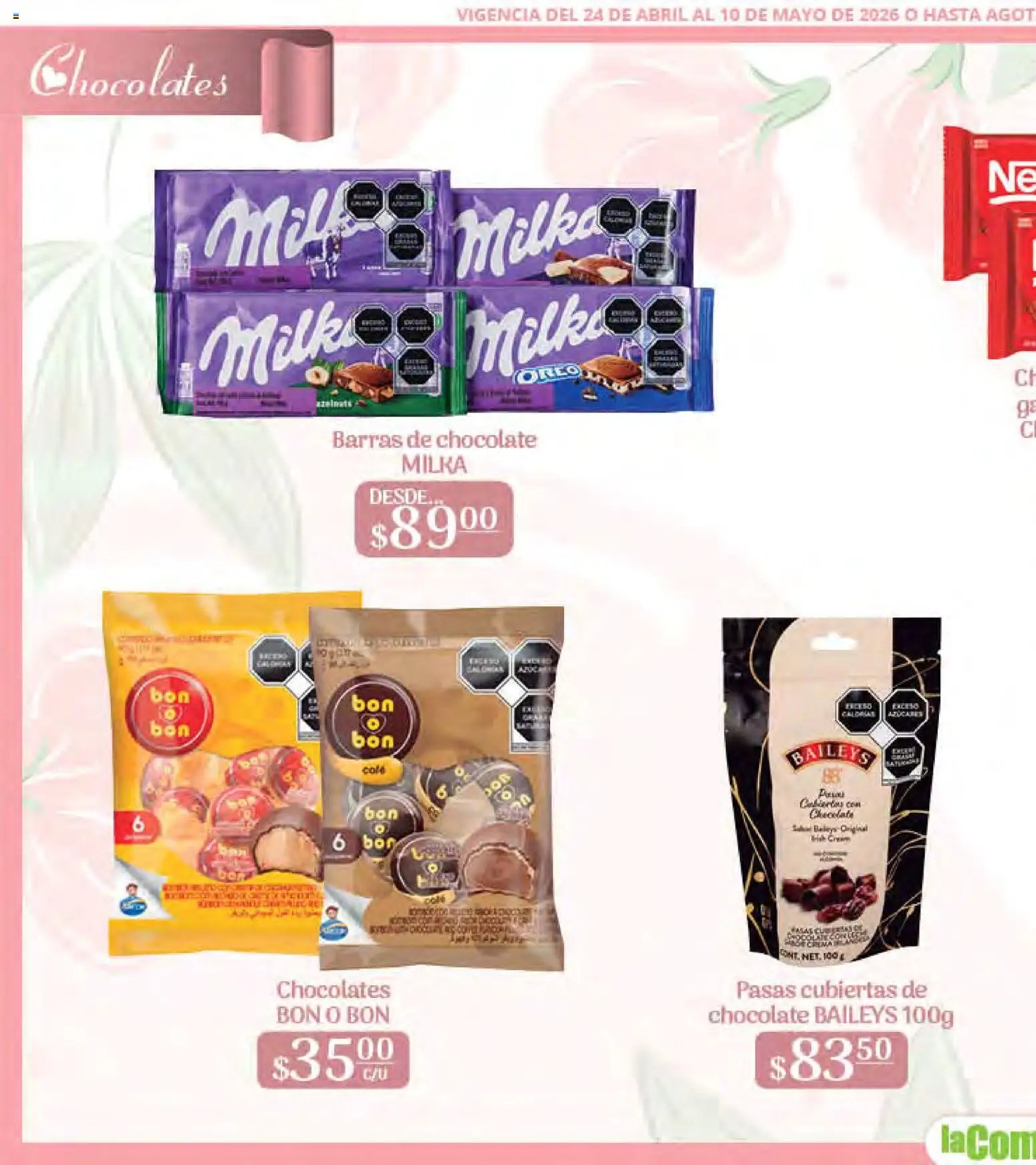 La Comer oferta desde 24/04/2026 La Comer folleto Mamá es lo más importante (2026-04-24 - 2026-05-10)