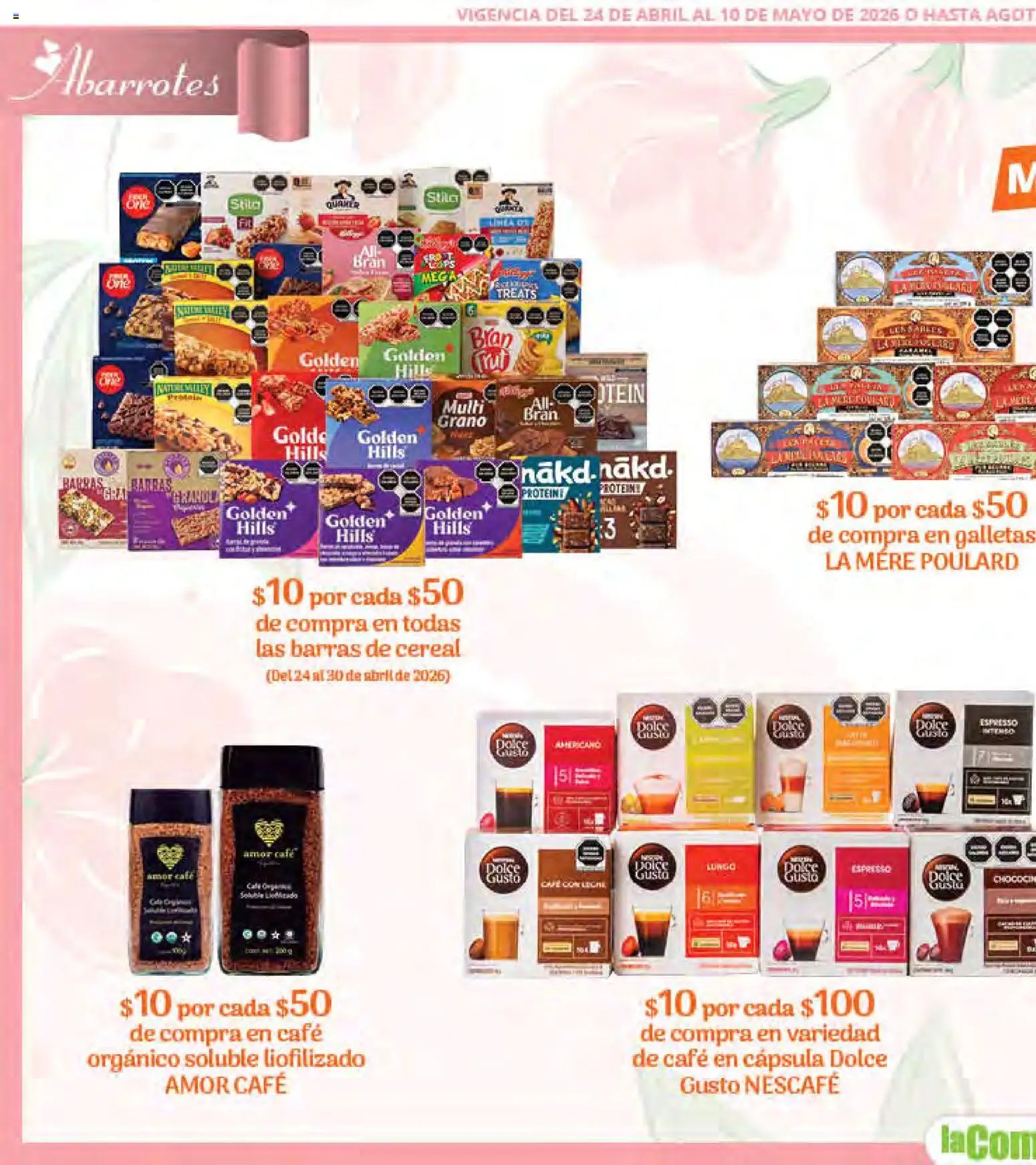 La Comer oferta desde 24/04/2026 La Comer folleto Mamá es lo más importante (2026-04-24 - 2026-05-10)