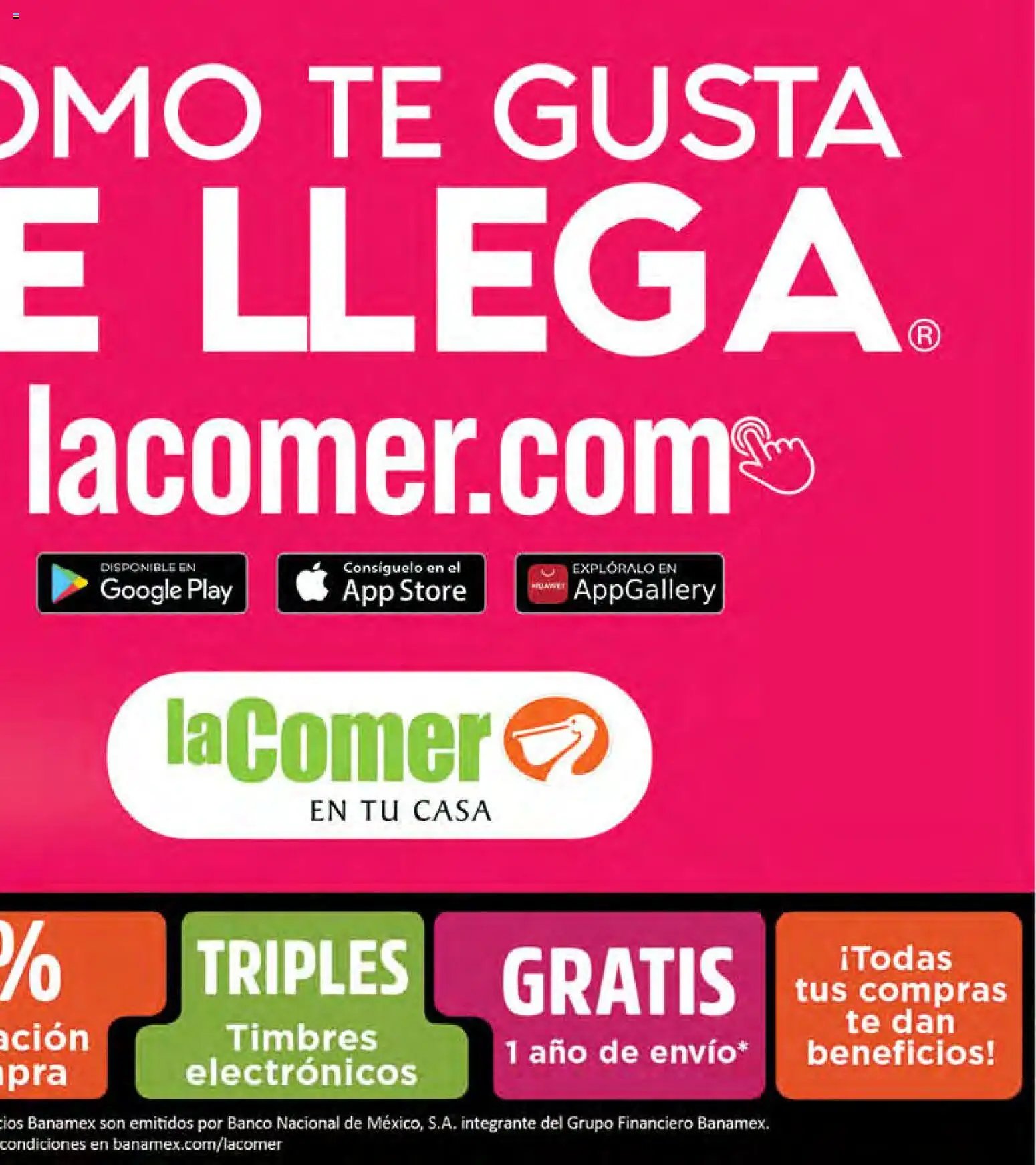 La Comer oferta desde 24/04/2026 La Comer folleto Mamá es lo más importante (2026-04-24 - 2026-05-10)