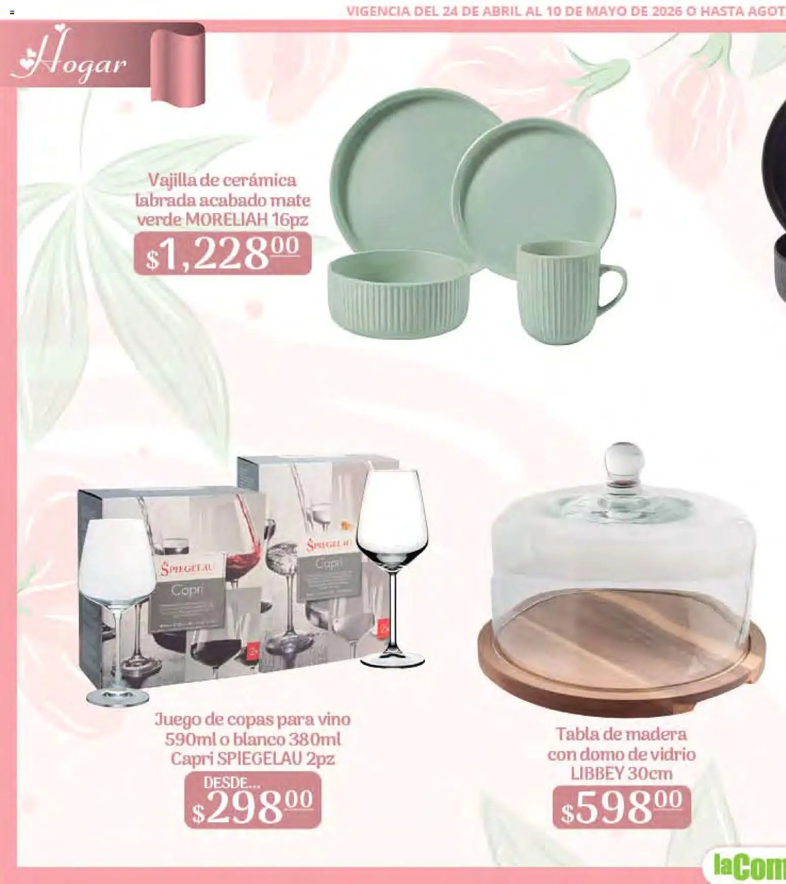 La Comer oferta desde 24/04/2026 La Comer folleto Mamá es lo más importante (2026-04-24 - 2026-05-10)