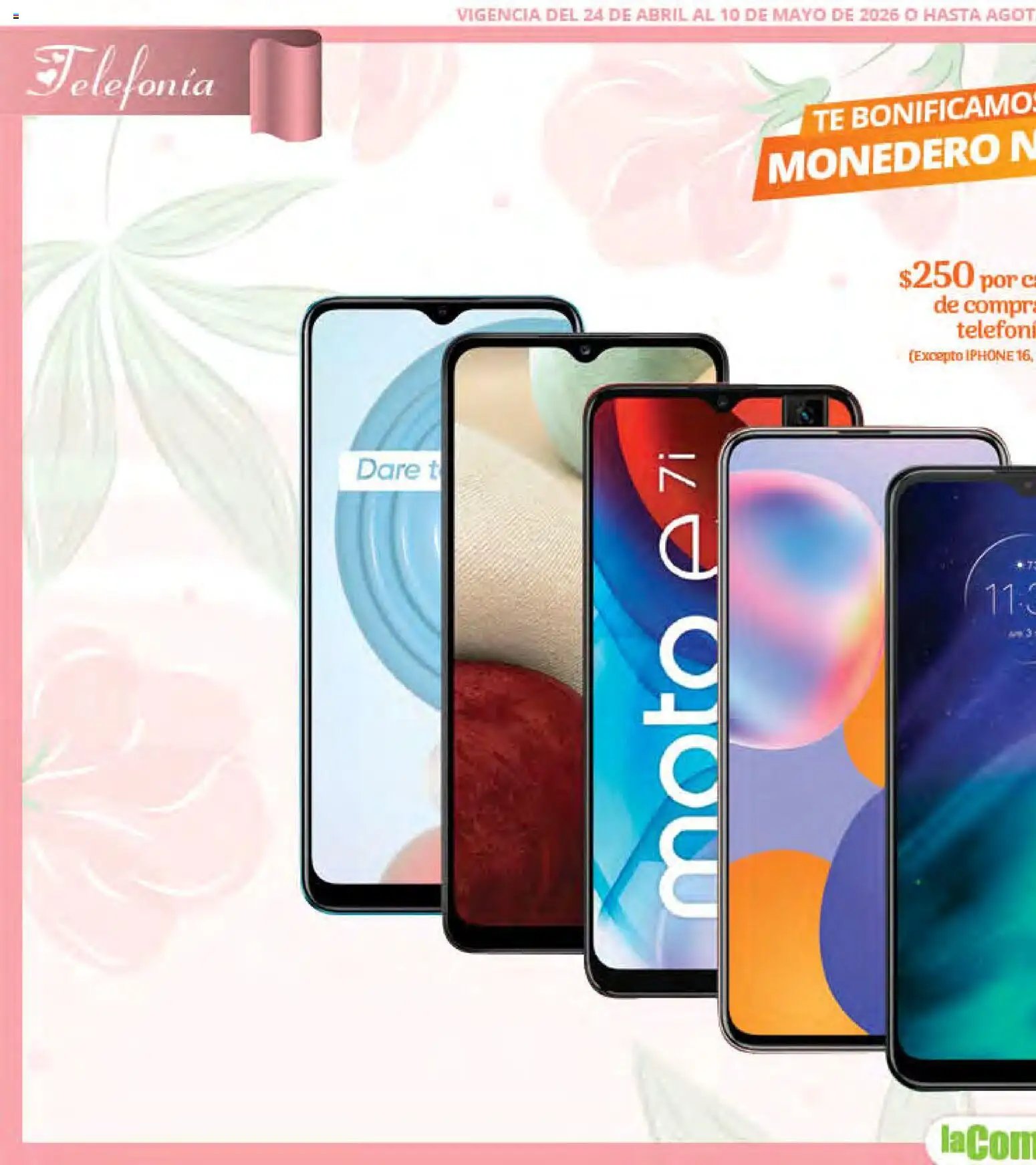 La Comer oferta desde 24/04/2026 La Comer folleto Mamá es lo más importante (2026-04-24 - 2026-05-10)