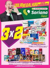 Soriana oferta desde 03/07/2026 Soriana Julio Regalado Súper Nacional