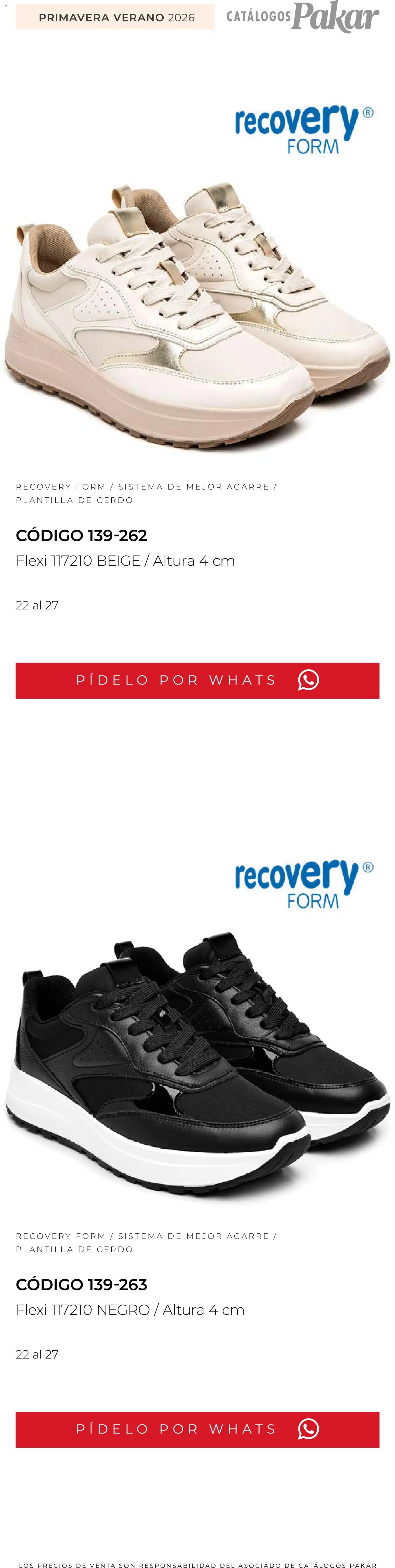 SC Pakar oferta desde 04/03/2026 SC Pakar catálogo Flexi PV26